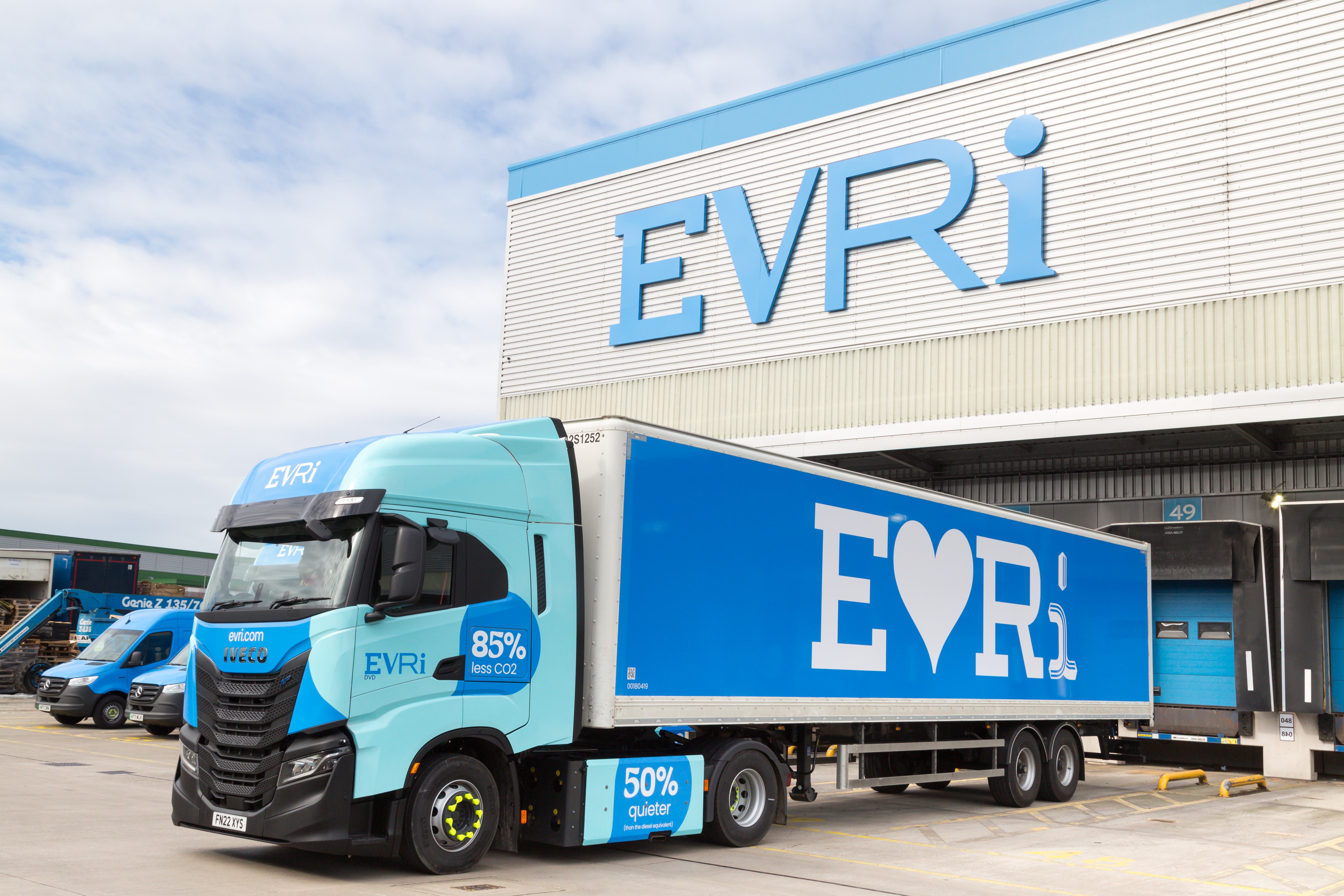 Evri did not perform well in Ofcom’s customer satisfaction survey of parcel delivery companies (Evri/PA)
