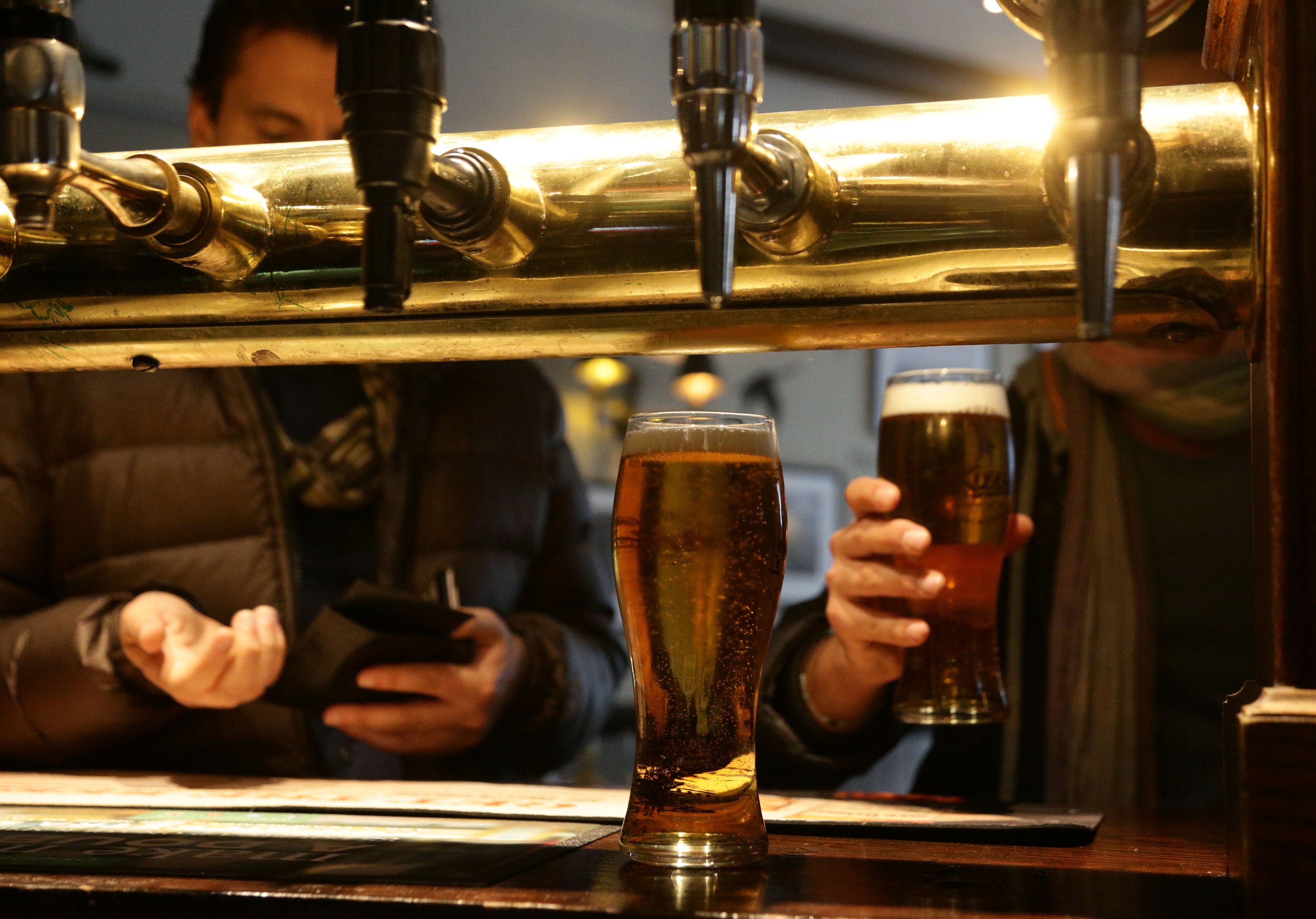 UK adults consumed on average 10.2 alcoholic drinks a week last year