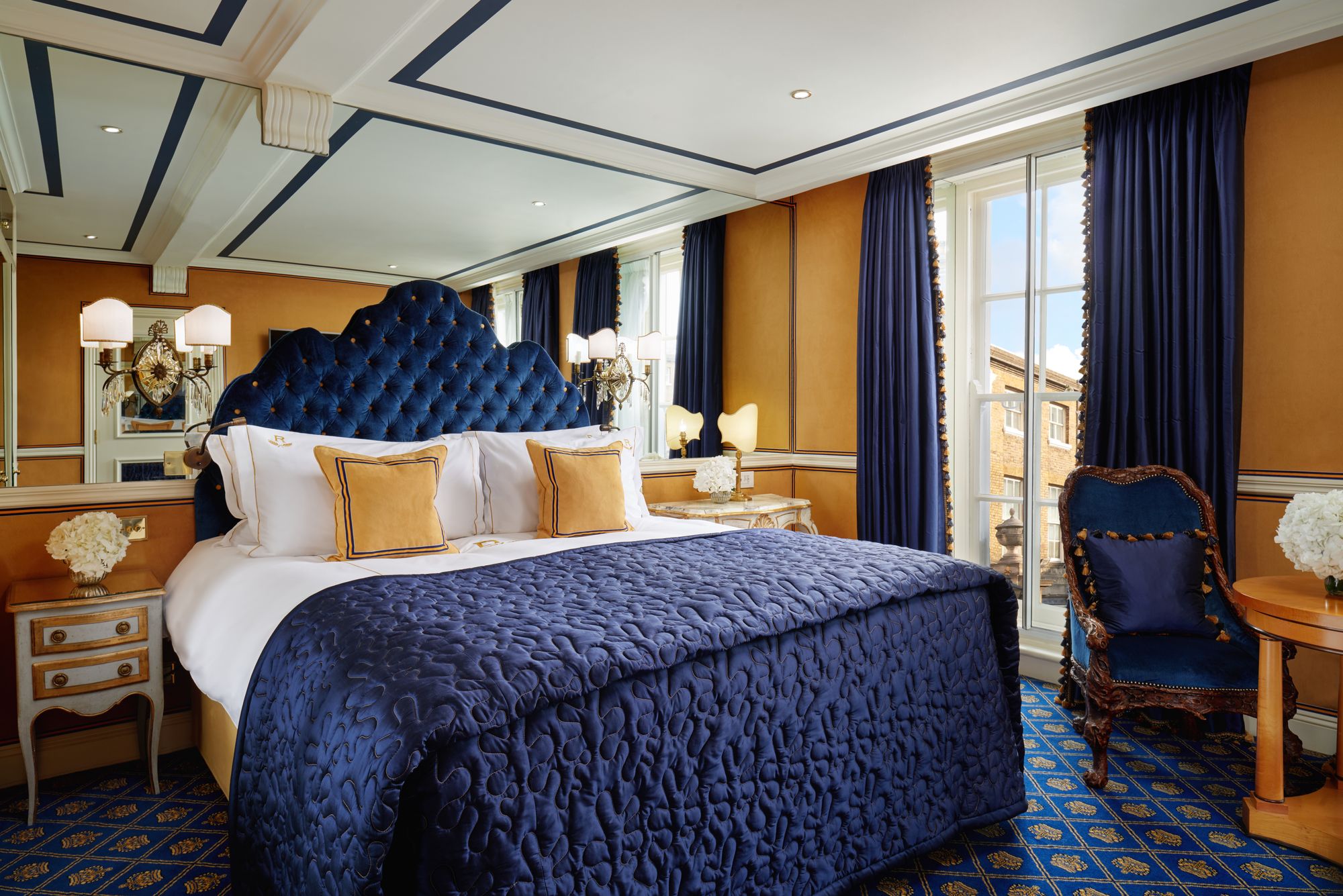 Rooms at Rubens have distinct designs, but all are quintessentially British