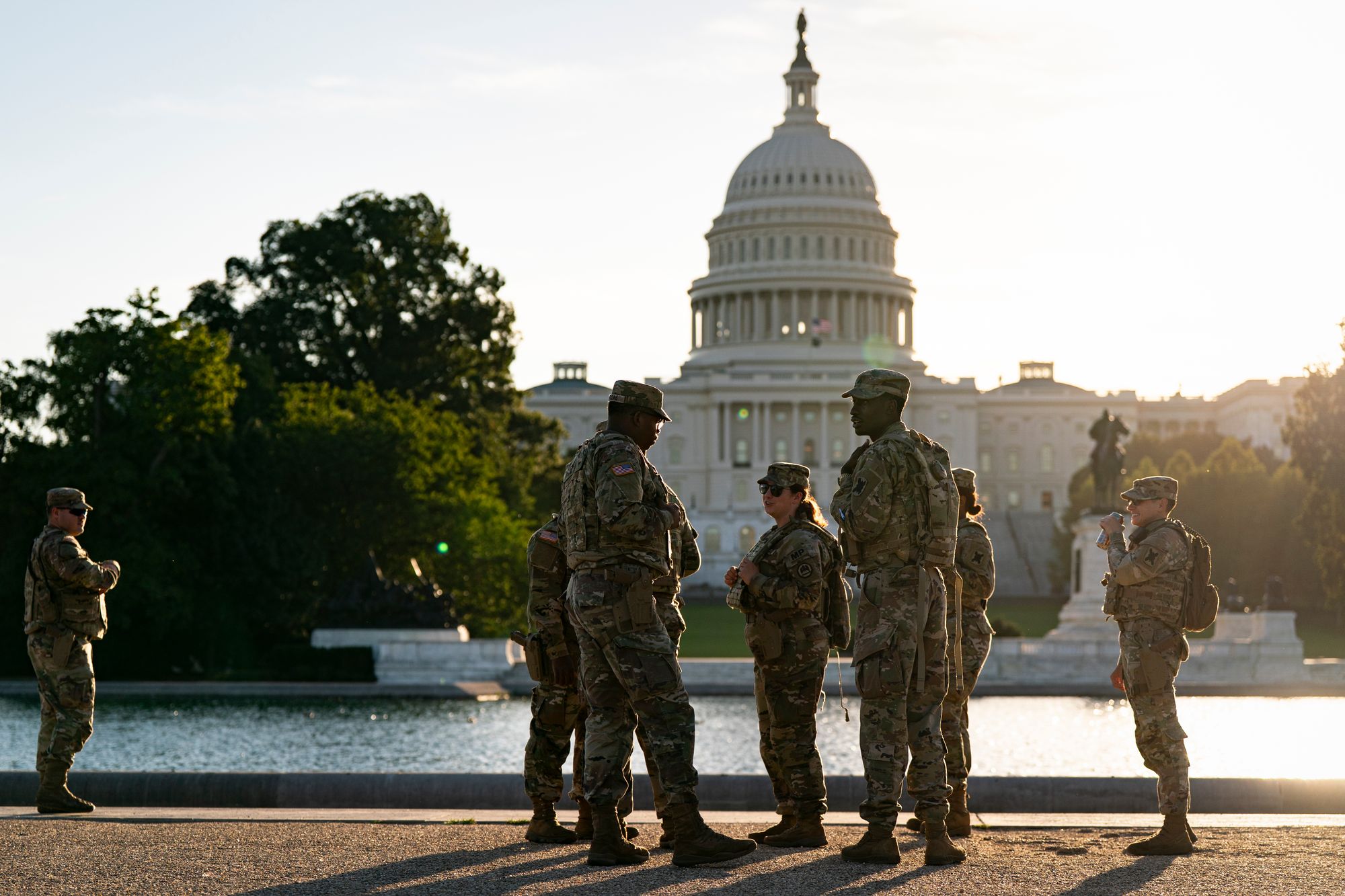 Emails between military officials, shown in court documents, indicate there are plans to keep the National Guard patrolling Washington, DC, well into the future.