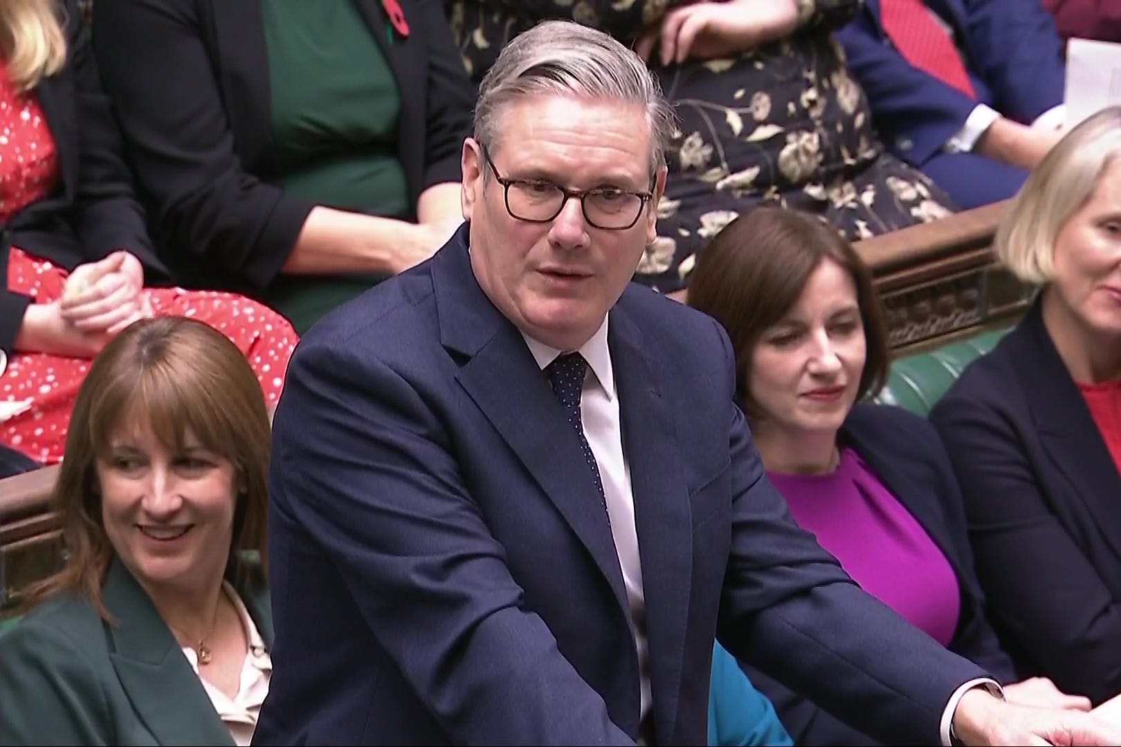 Sir Keir Starmer has called for a school trust to provide a ramp for a young girl who had her leg amputated (House of Commons/UK Parliament/PA)