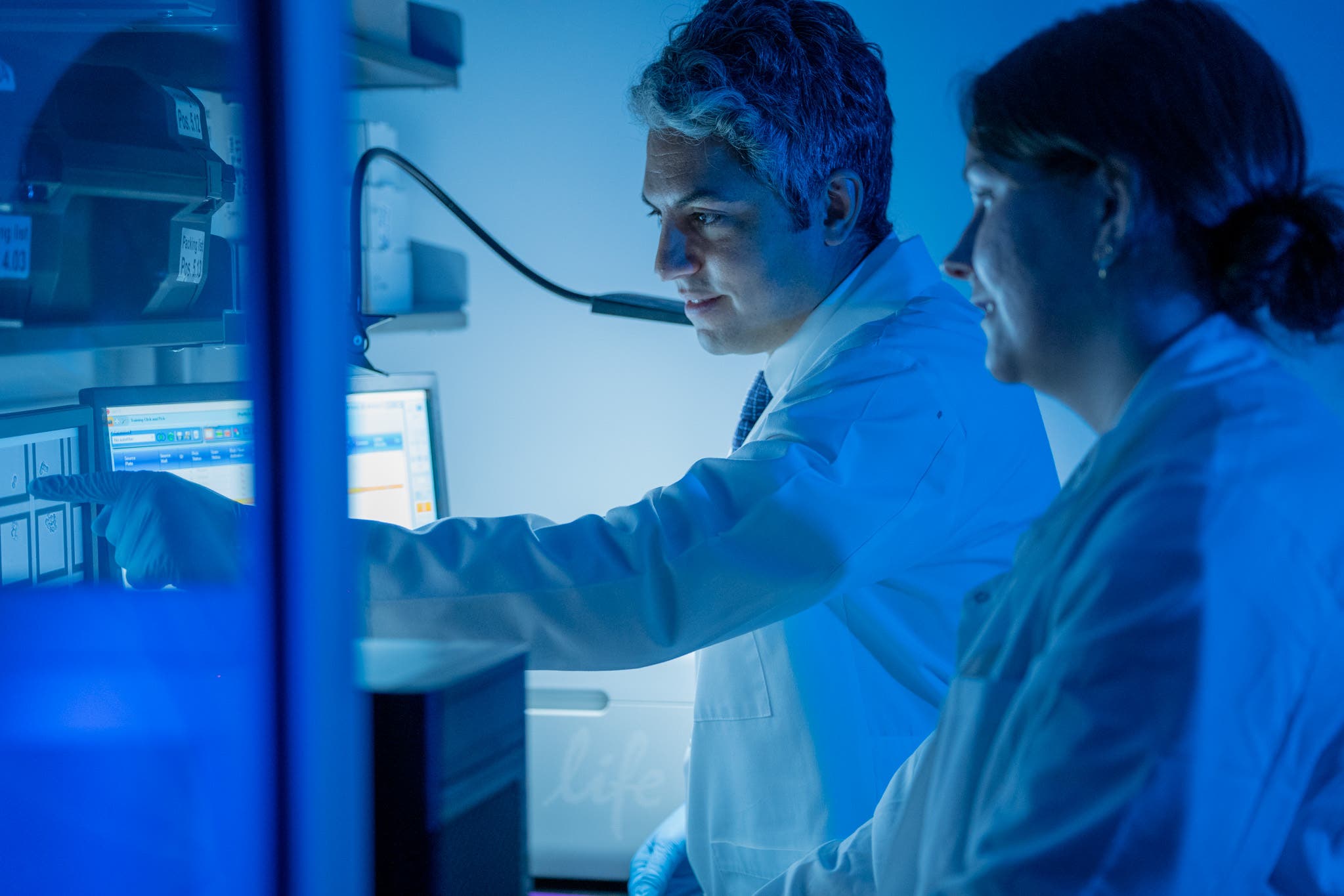 Researchers have found that a Covid jab can help the body mount an immune attack against cancer (UF Health/Jackie Hart/PA)