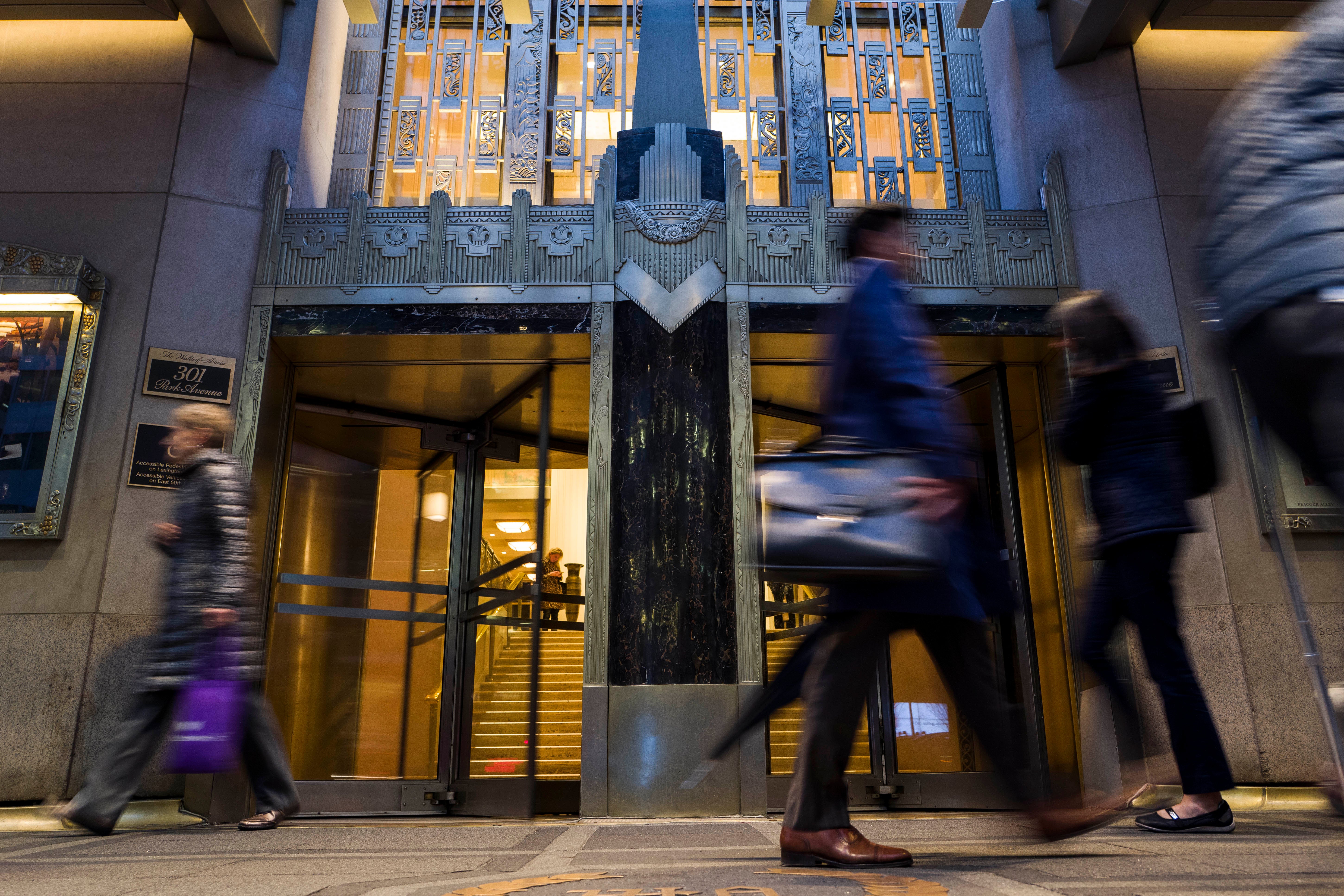 The Waldorf Astoria hotel, an iconic Midtown New York hotel, is one of Hilton’s higher-end offerings. Increased spending at Hilton’s more luxurious hotels helped the hotel giant increase its revenue this year, according to its quarterly earnings report