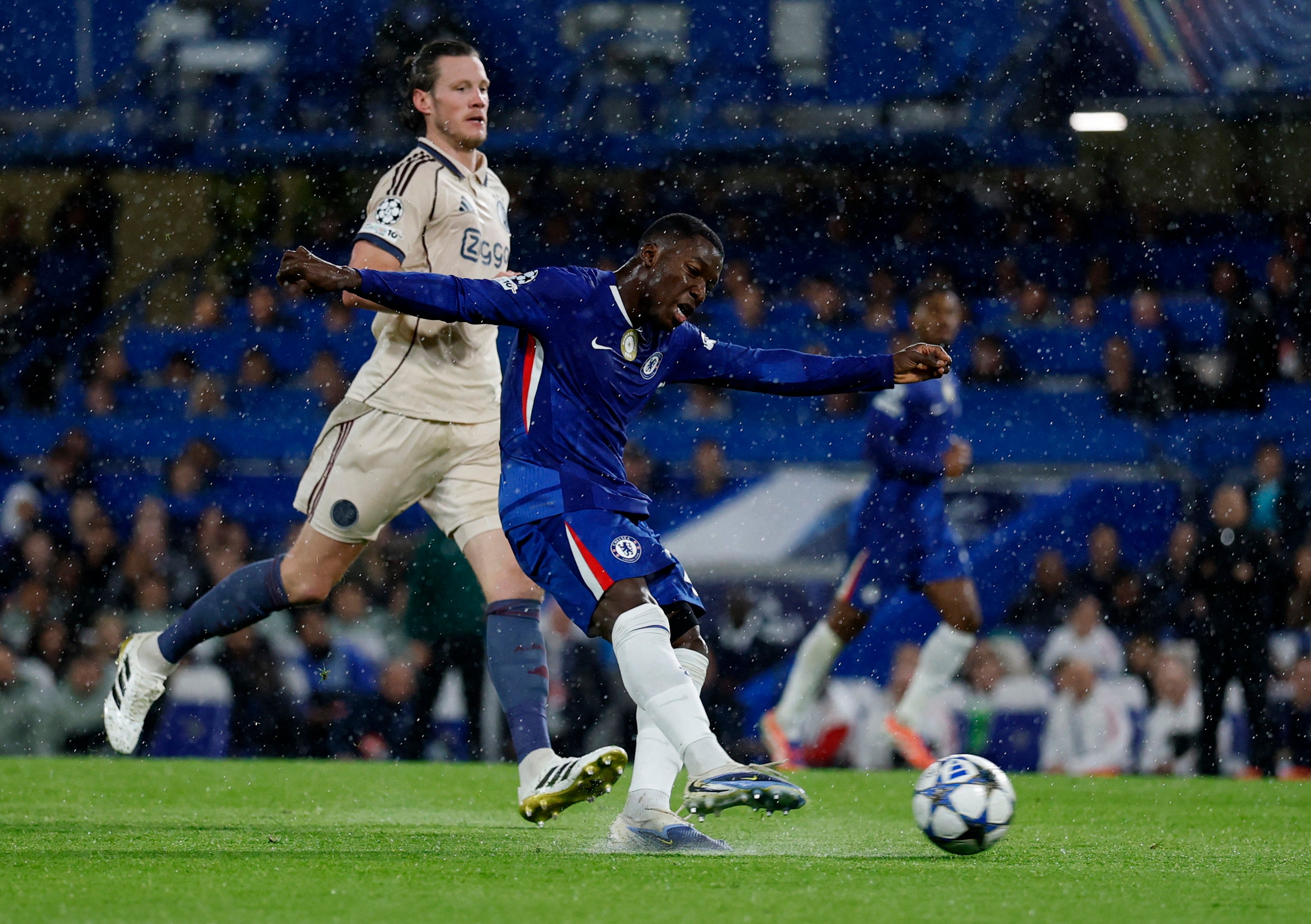 Moises Caicedo added a second with a deflected strike