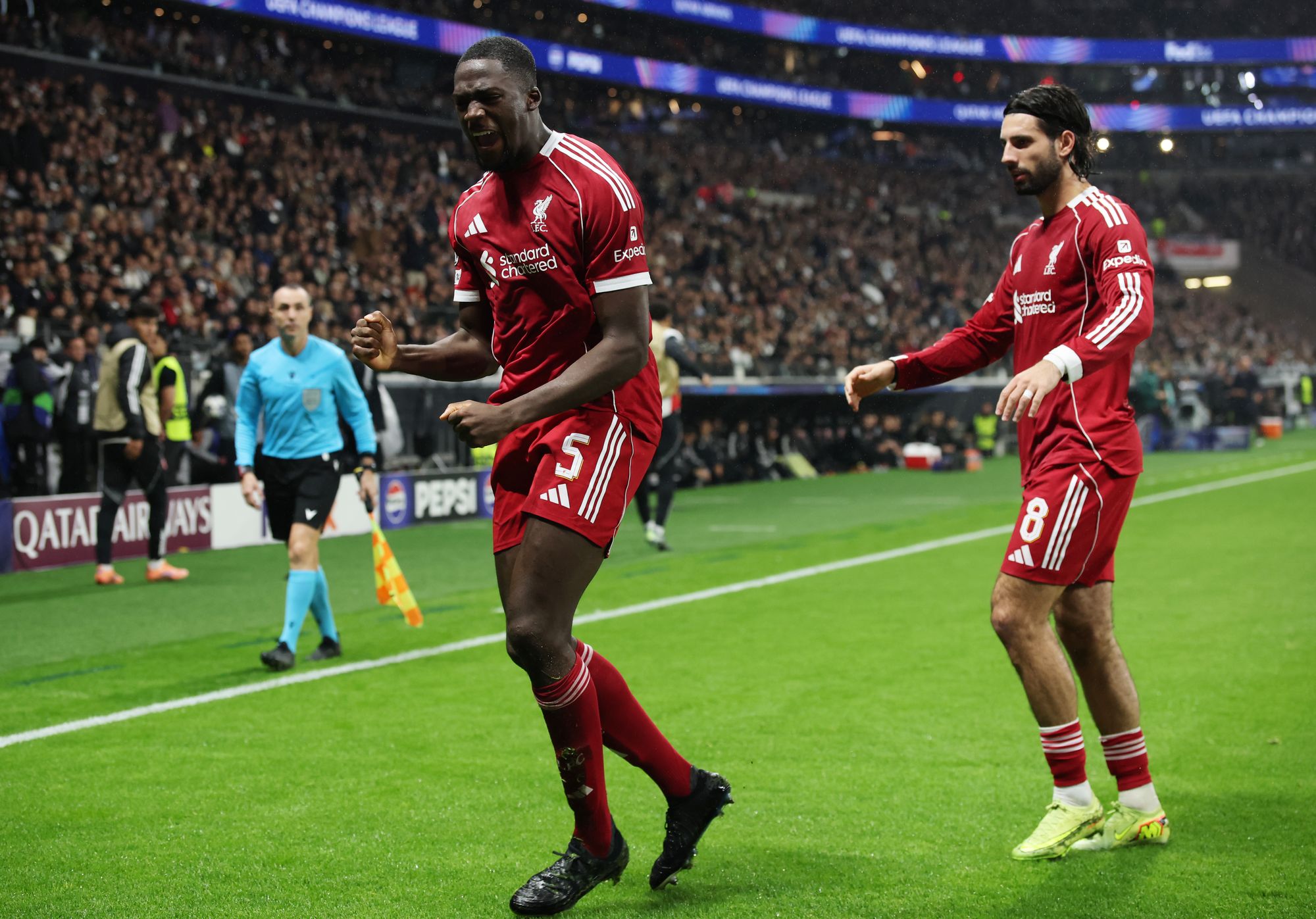 Ibrahima Konate gave Liverpool breathing space on the brink of half-time