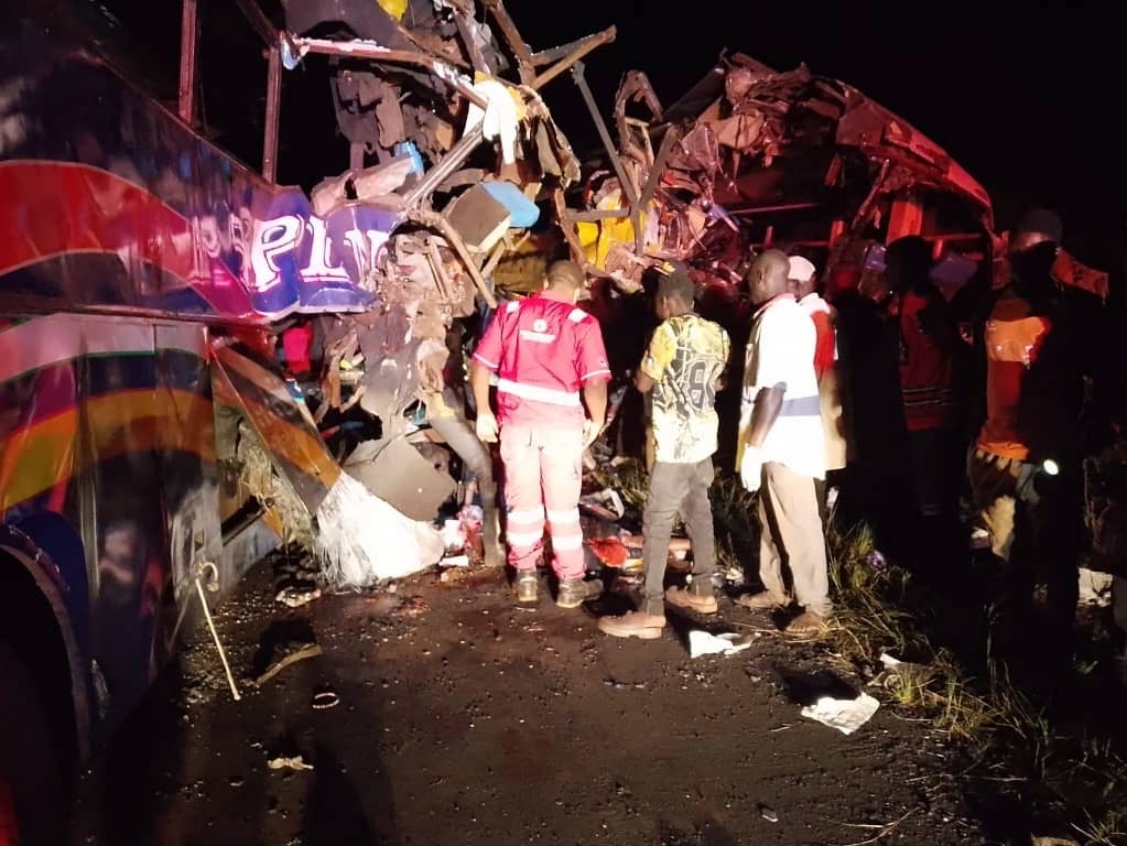At least 46 people were killed in the crash