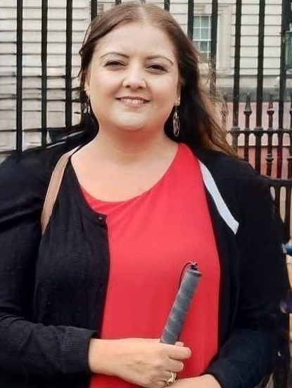 Vision rehabilitation helped Bhavini with her school run for her two daughters