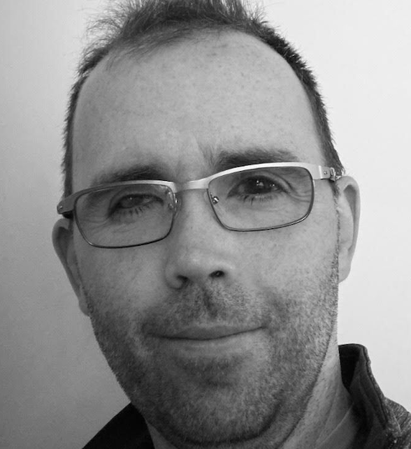 Mr Brookmyre's eyesight has drastically deteriorated recently