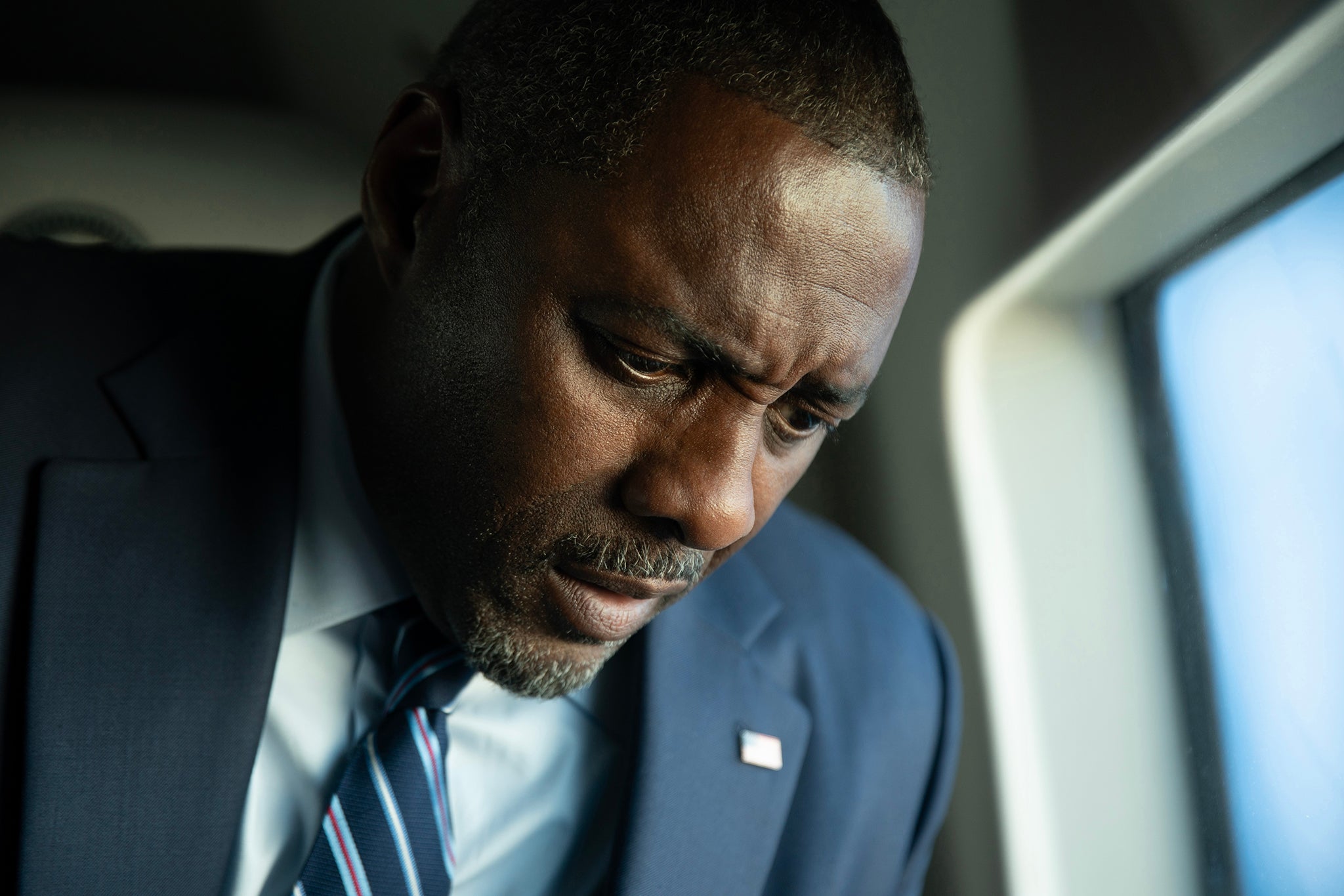 Idris Elba plays the President of the United States in