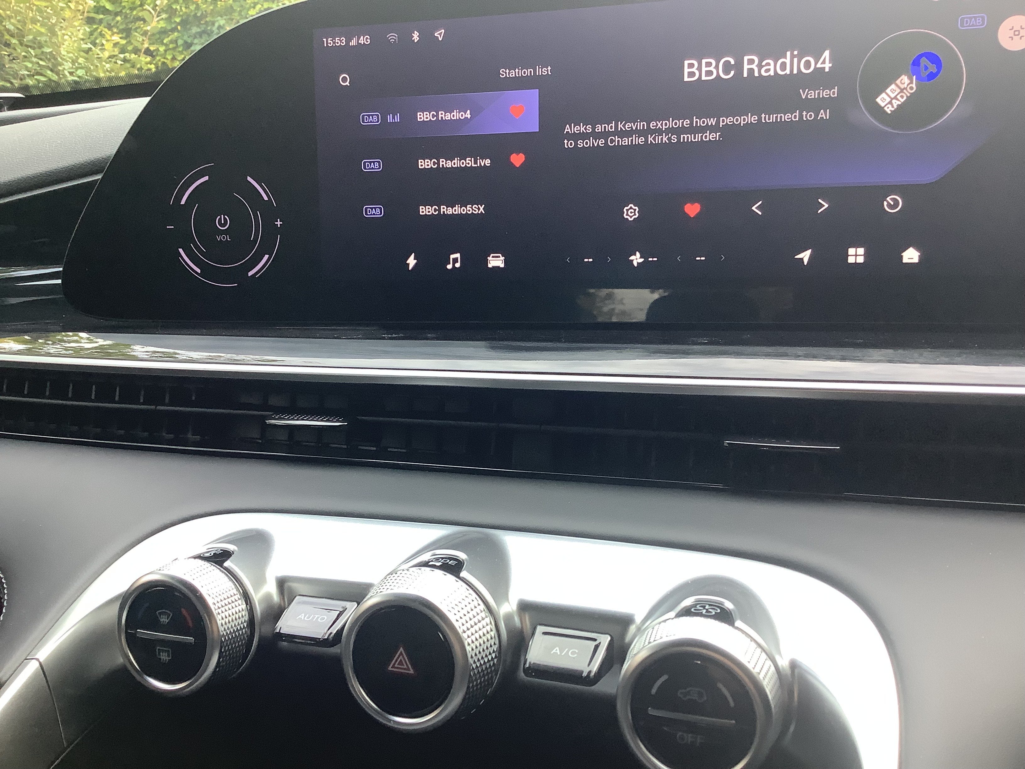 A 14-speaker Sony surround sound system and curved 24.6in display are among the selling points