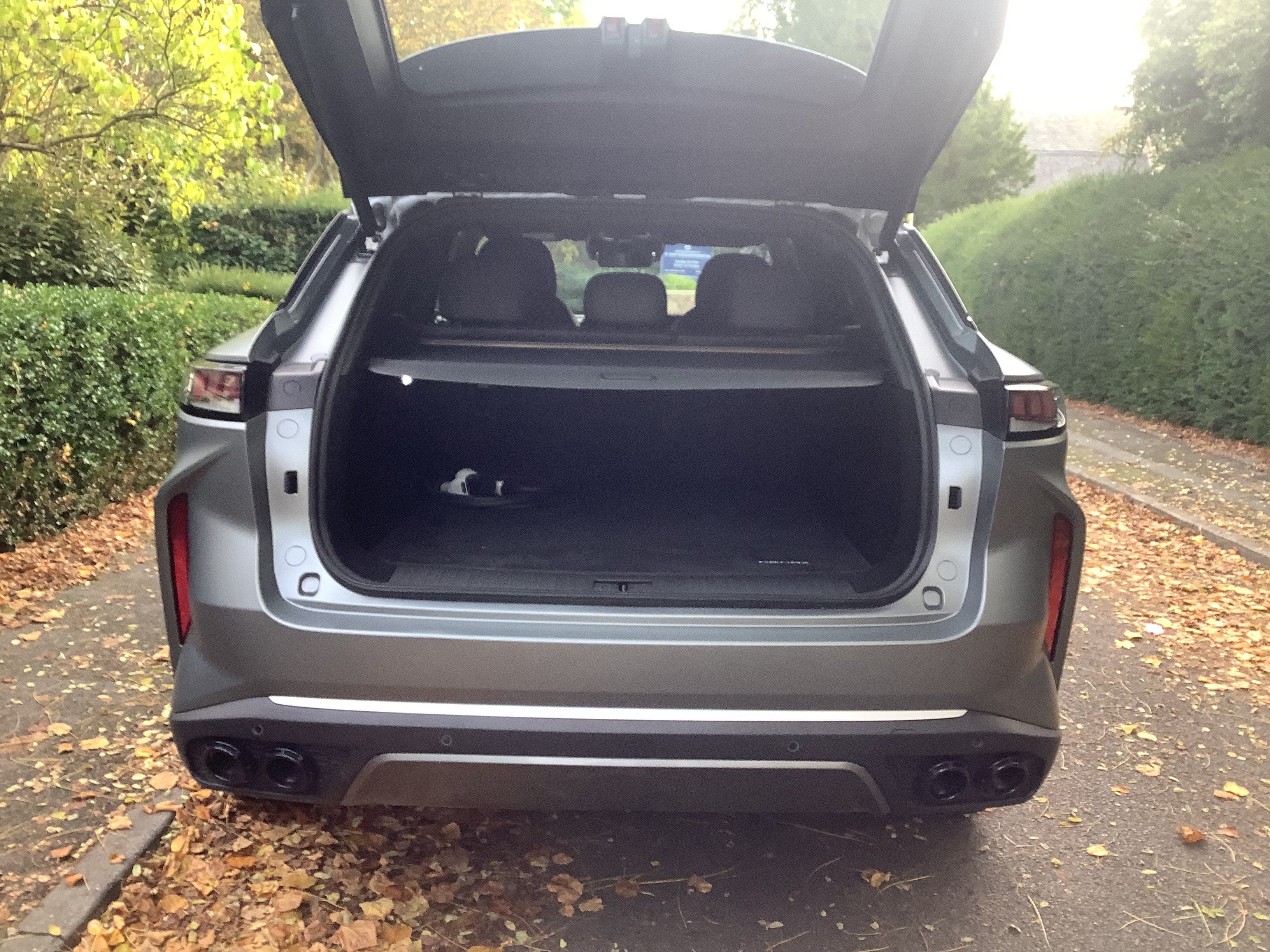 Room in the boot is respectable, at 1,783l with seats down