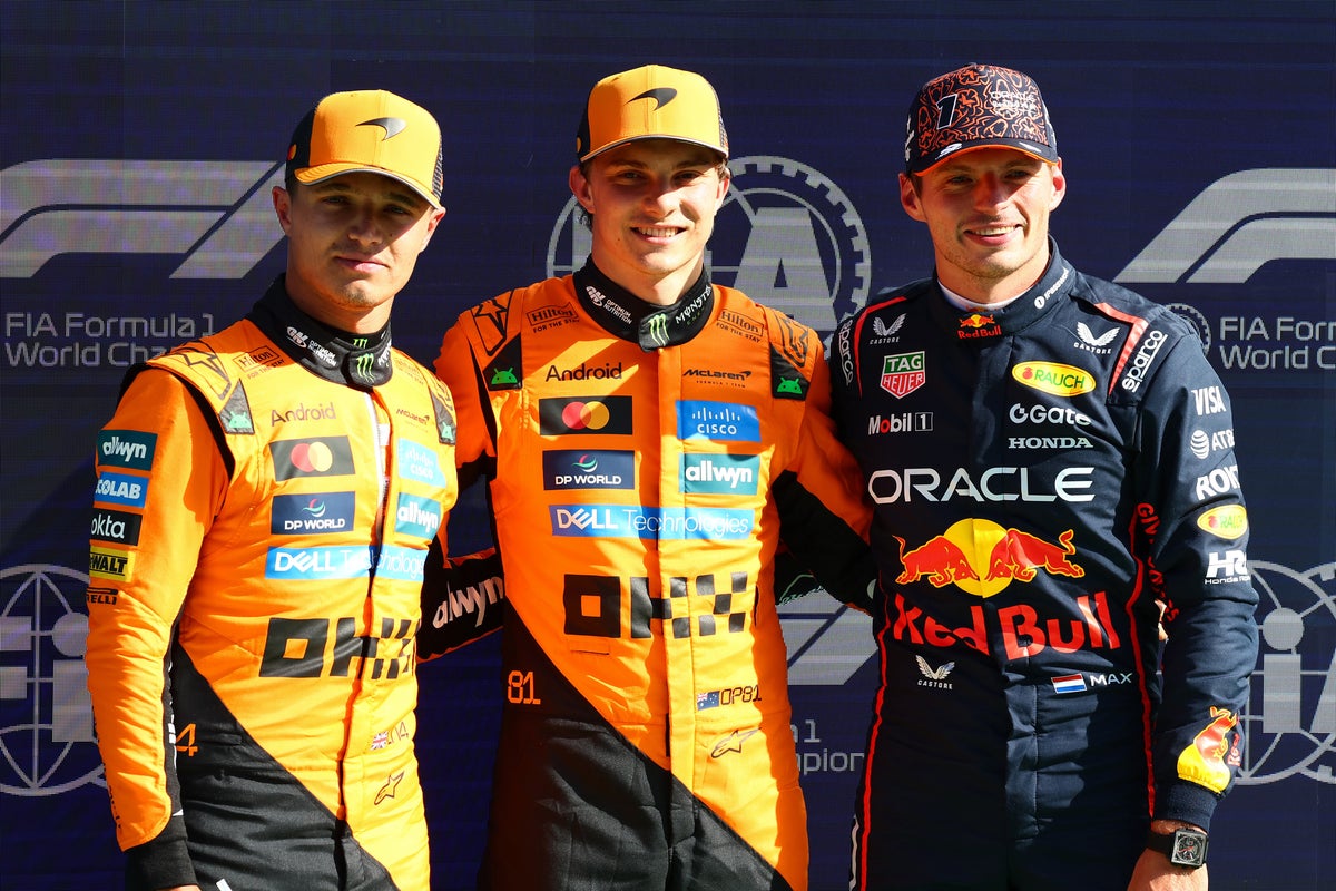 F1グリッド：ブラジルGPのスタート位置