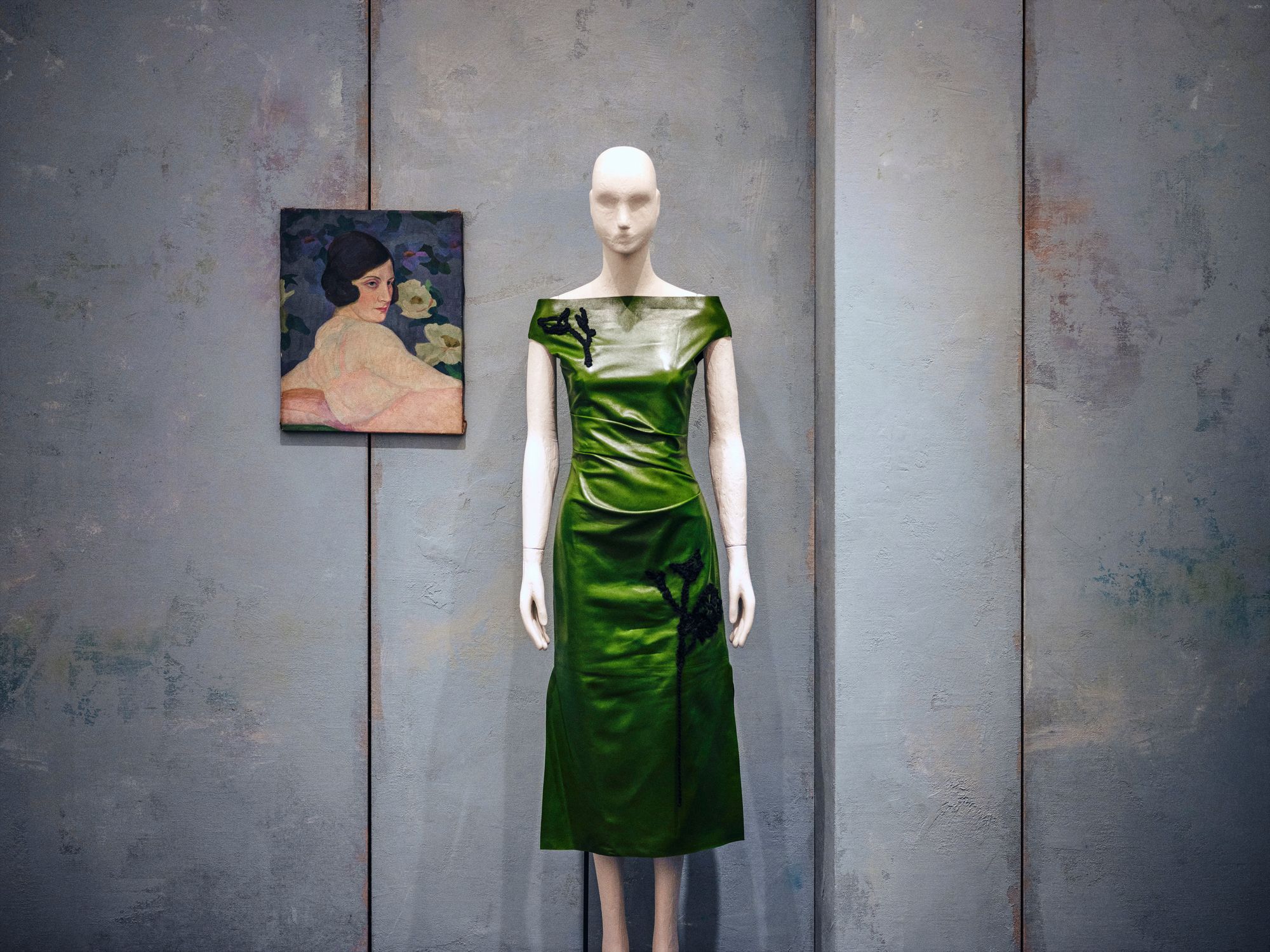 A display at Erdem’s new store