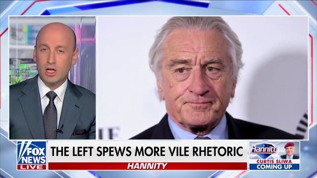 Stephen Miller tells Fox News host Sean Hannity that Robert De Niro hasn't made any worthwhile films in 30 years and that his family doesn't respect him.