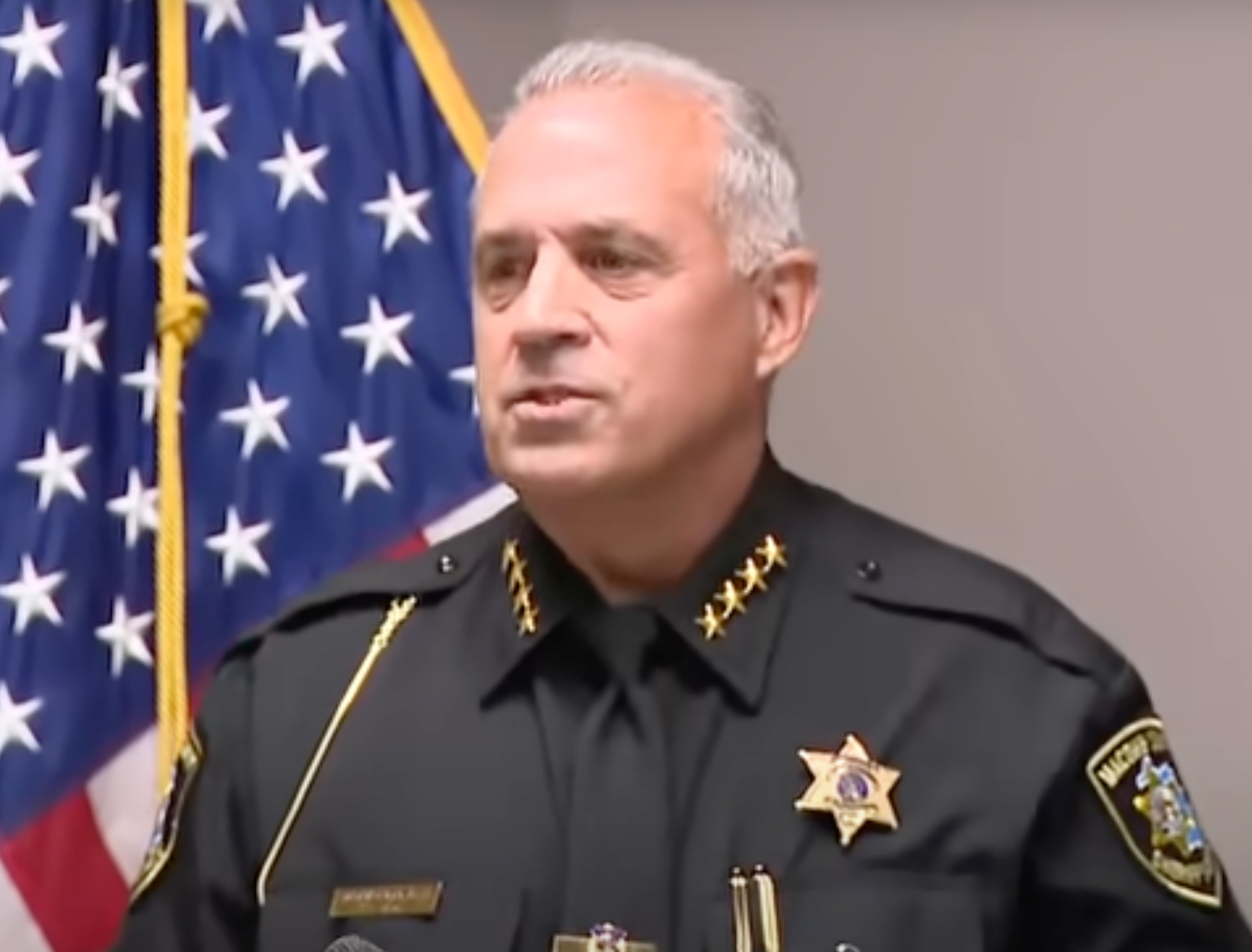 Macomb County Sheriff Antony Wickersham says that the bird poop was matched to samples taken near the shooting