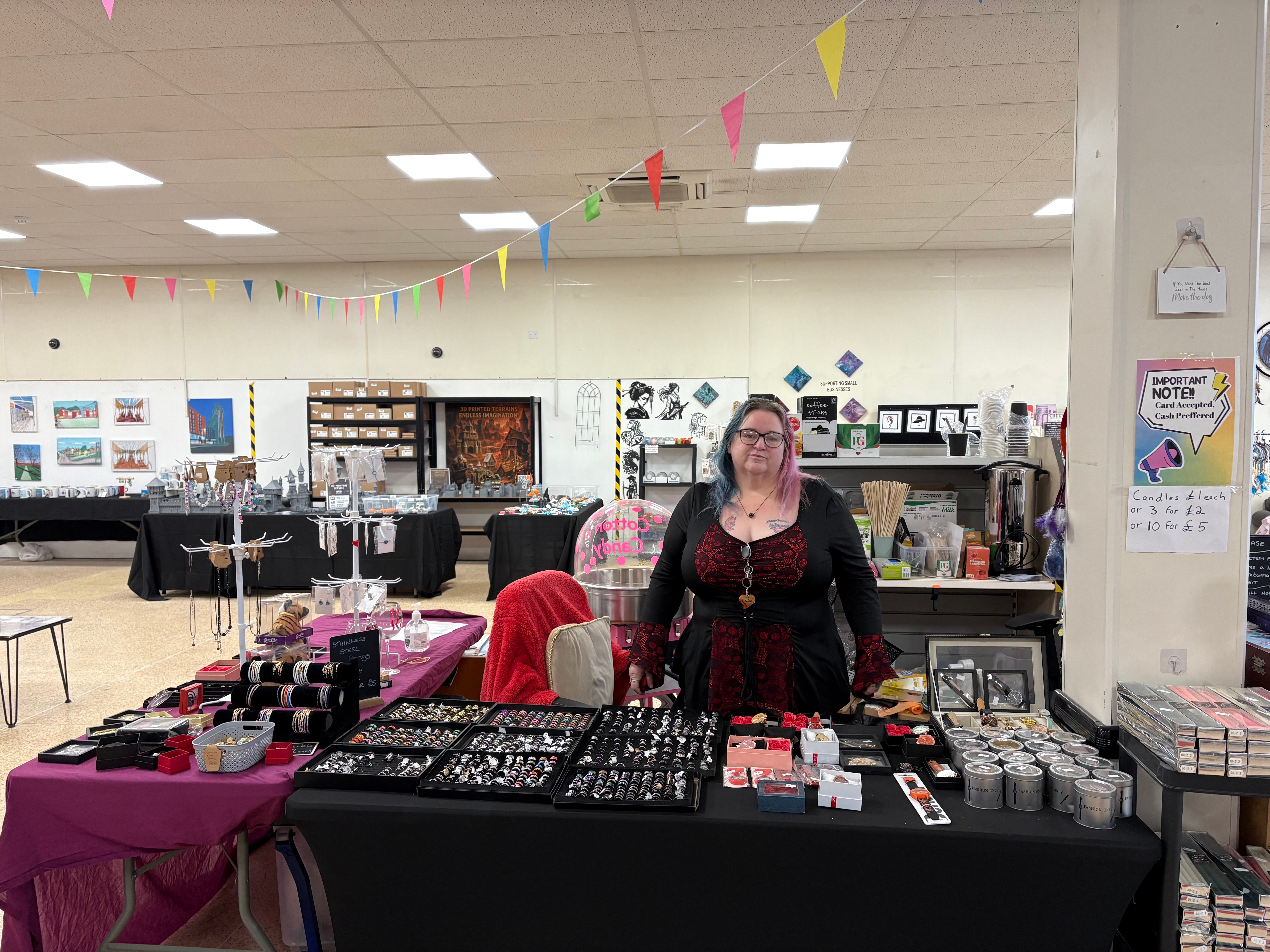 Kim Whitehouse is having to close her business as the high street in Bridgend flounders