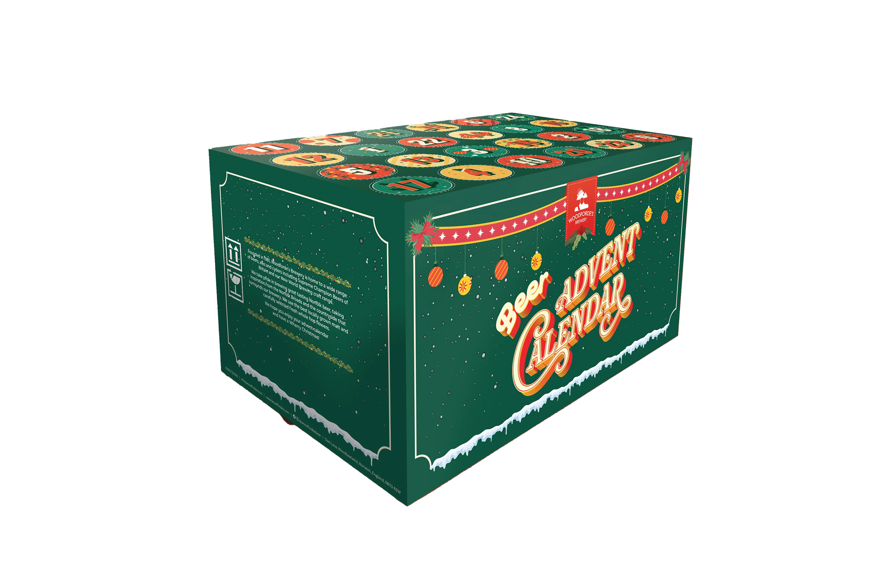 best beer advent calendars Woodforde's advent calendar