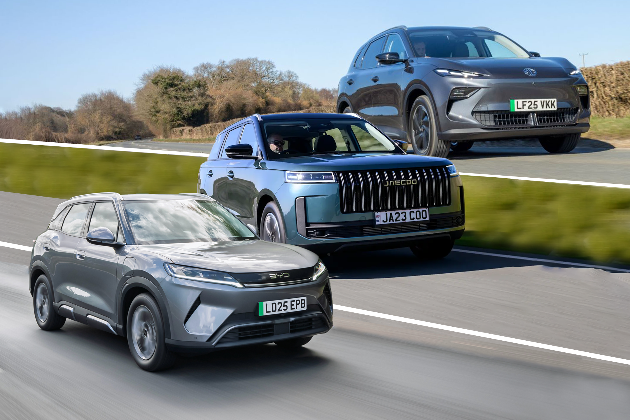 Jaecoo 5 vs MG S5 vs BYD Atto 2: Which family SUV is best?
