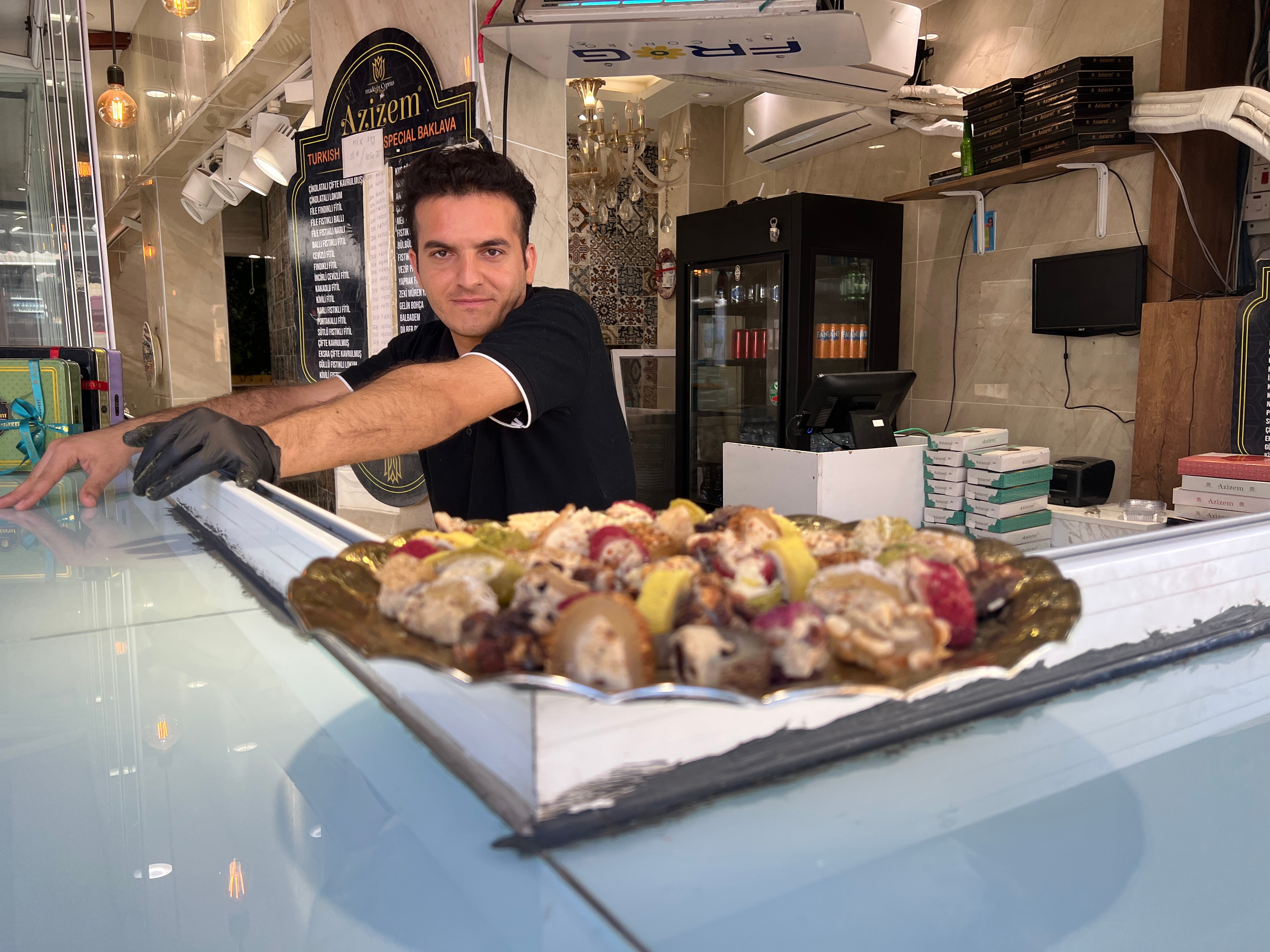 Sweet treats: Confectioner in the northern part of Nicosia