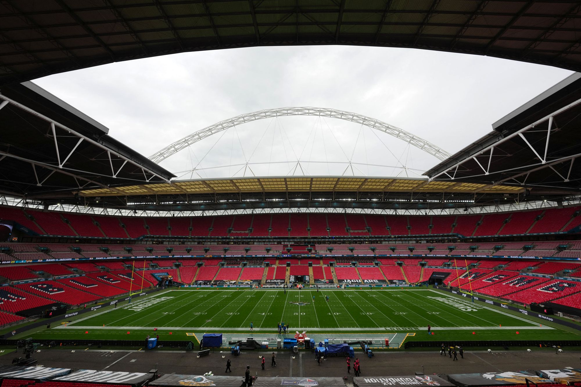 More than 60,000 fans will likely be in Wembley