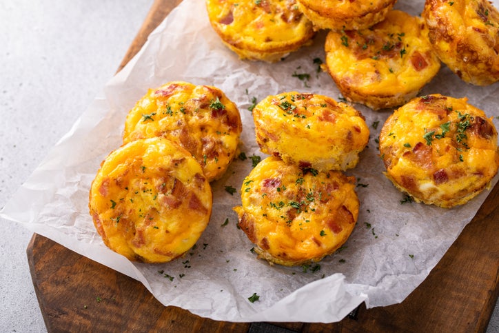 Egg bites are a perfect high-protein snack for the start of your day