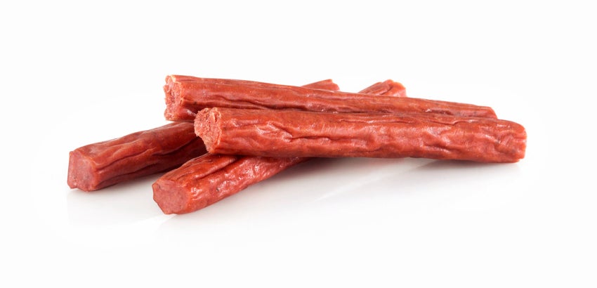 Beef sticks from Chomps, which are sold at Trader Joe’s, have 10 grams of protein
