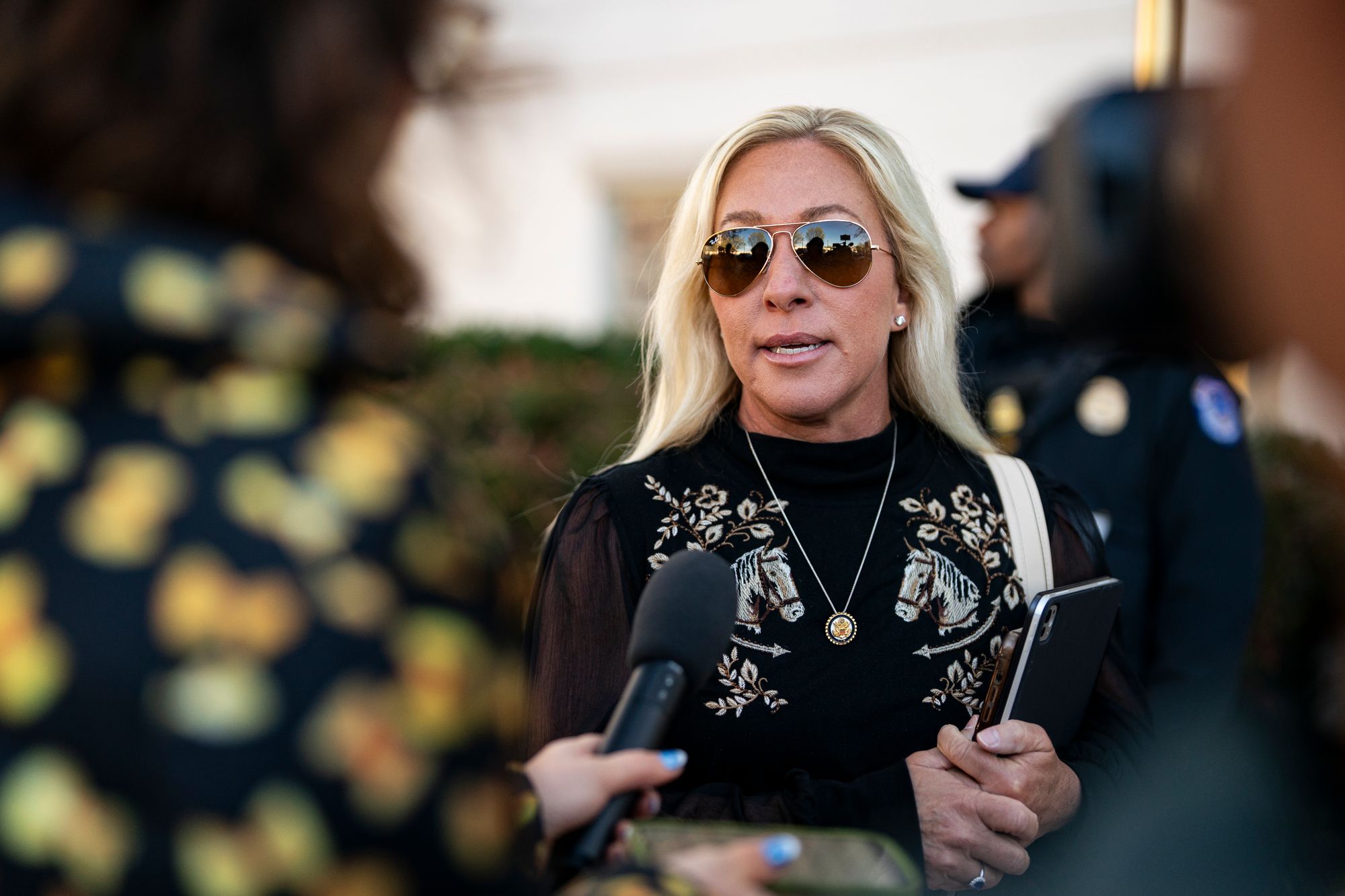 Greene, a staunch supporter of Trump, has broken from the Republicans’ typical talking points that blame Democrats for the shutdown to criticize her own party for not doing enough.