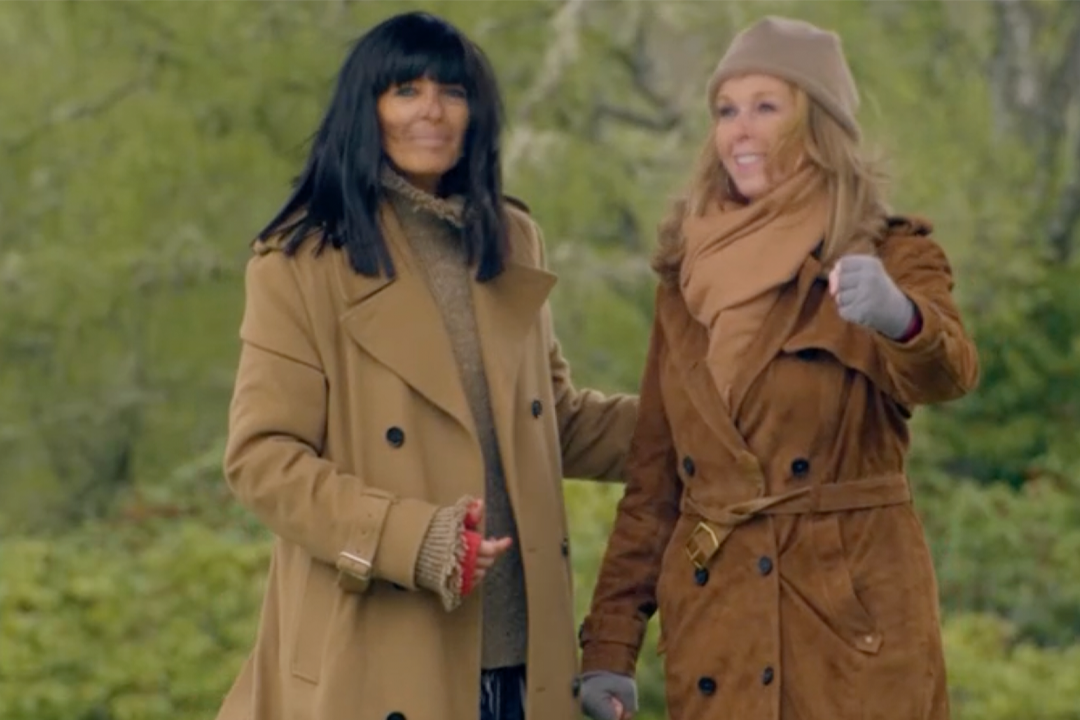 The presenter loves a cashmere arm warmer