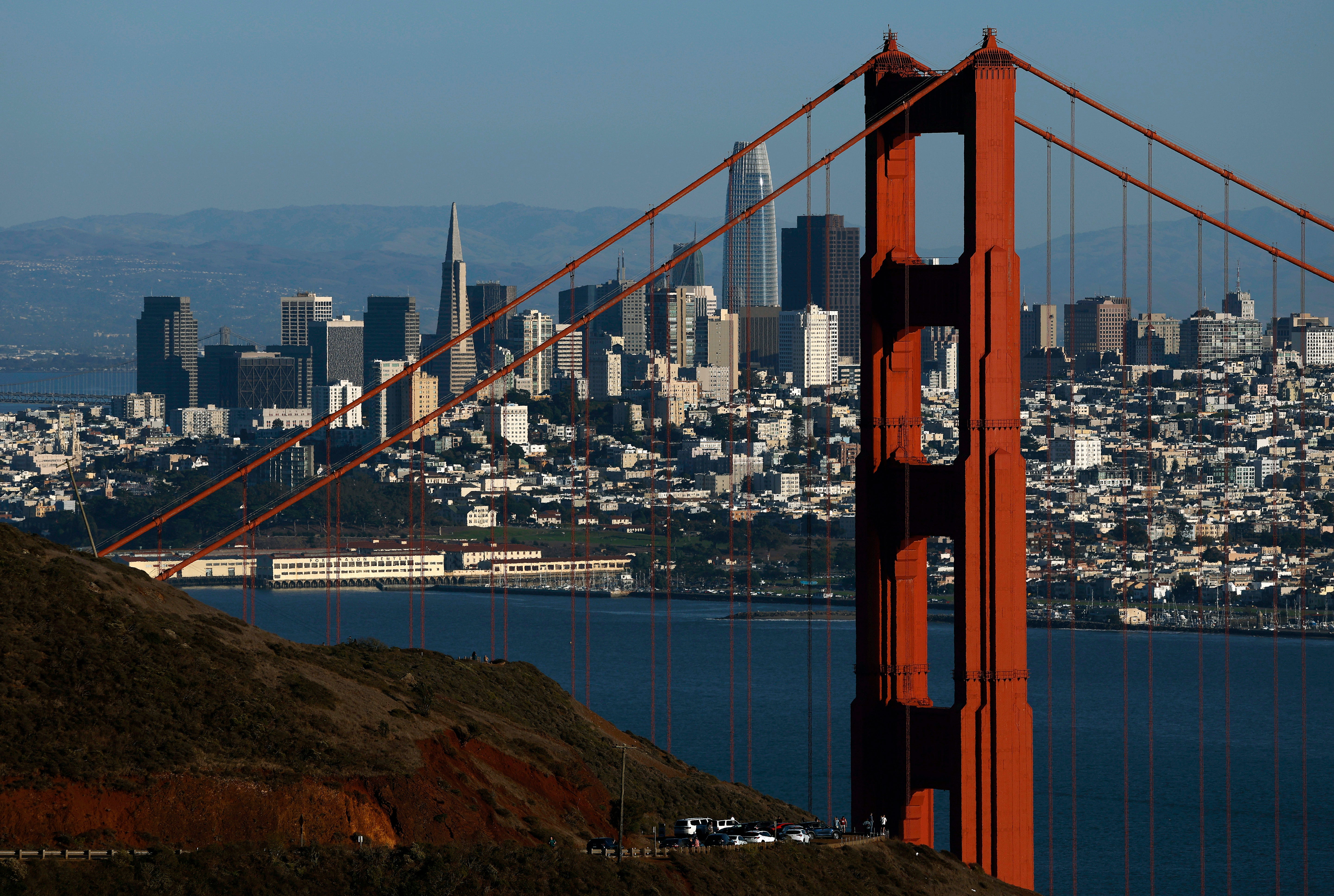 San Francisco's now easily-recognizable 'Manhattanized' skyline is actually a relatively recent creation