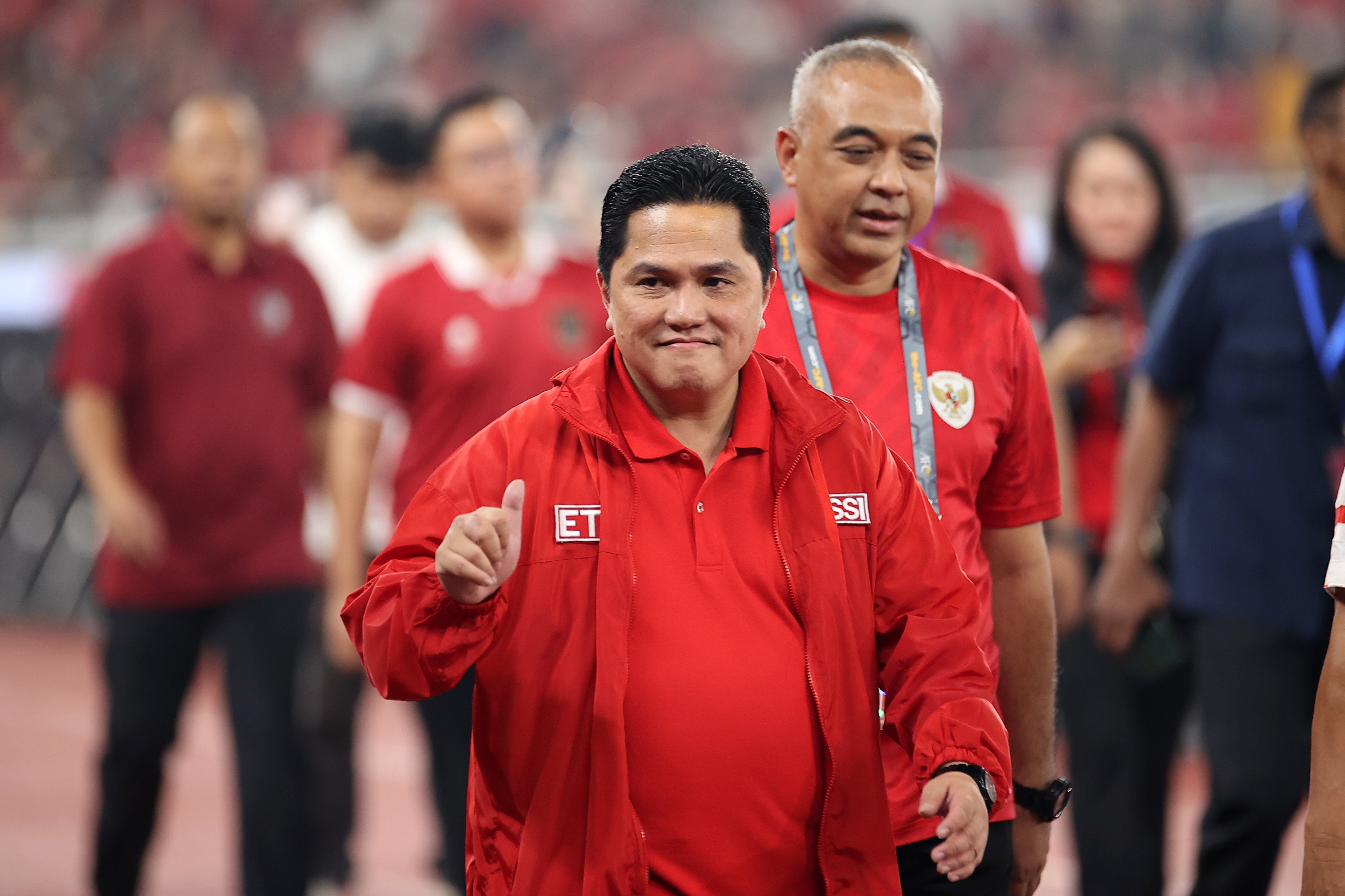 Erick Thohir, Chairman of Football Association of Indonesia, insists the country is willing to accept the consequences of banning Israel's gymnasts from events