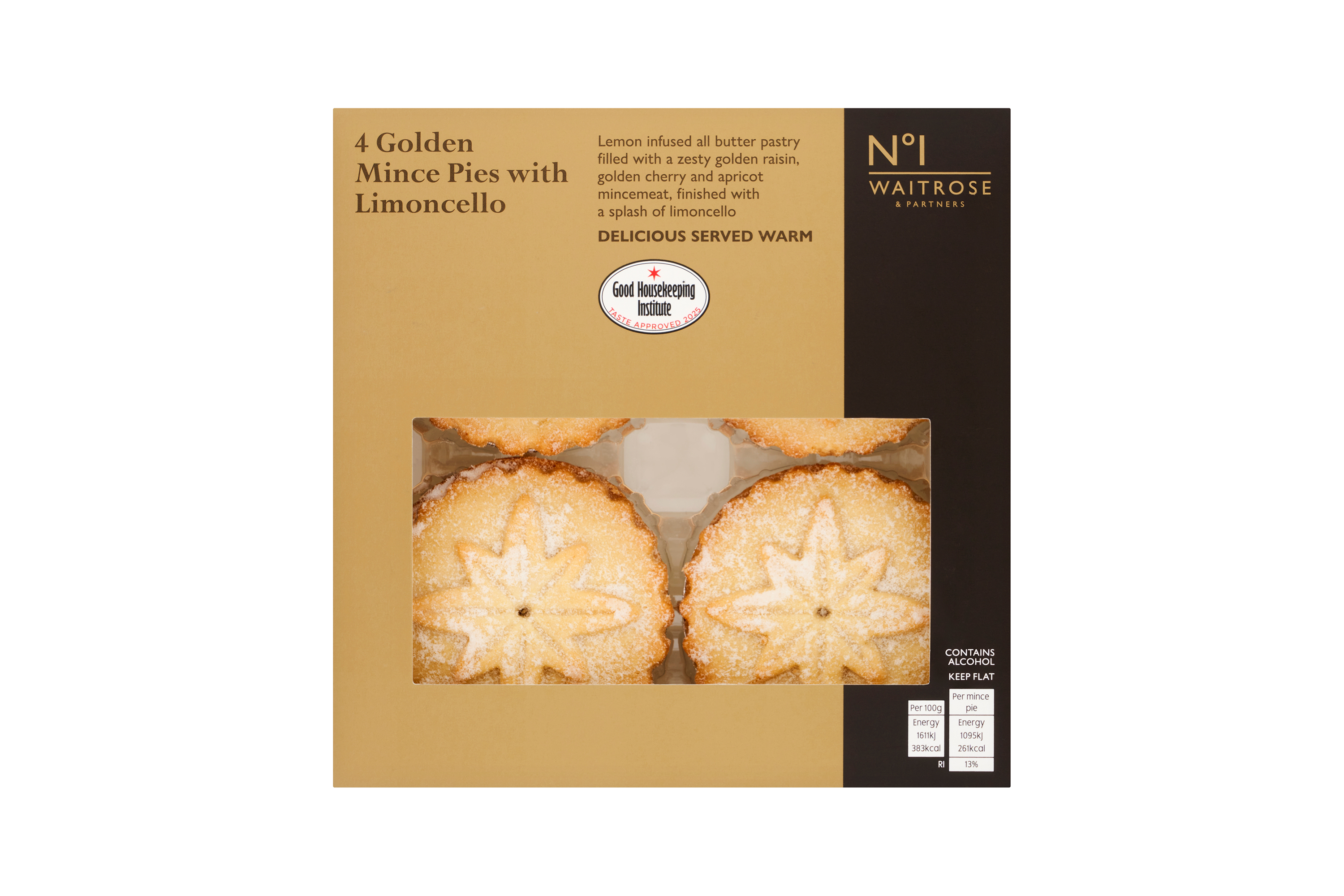 best mince pies indybest review Waitrose golden mince pies with limoncello