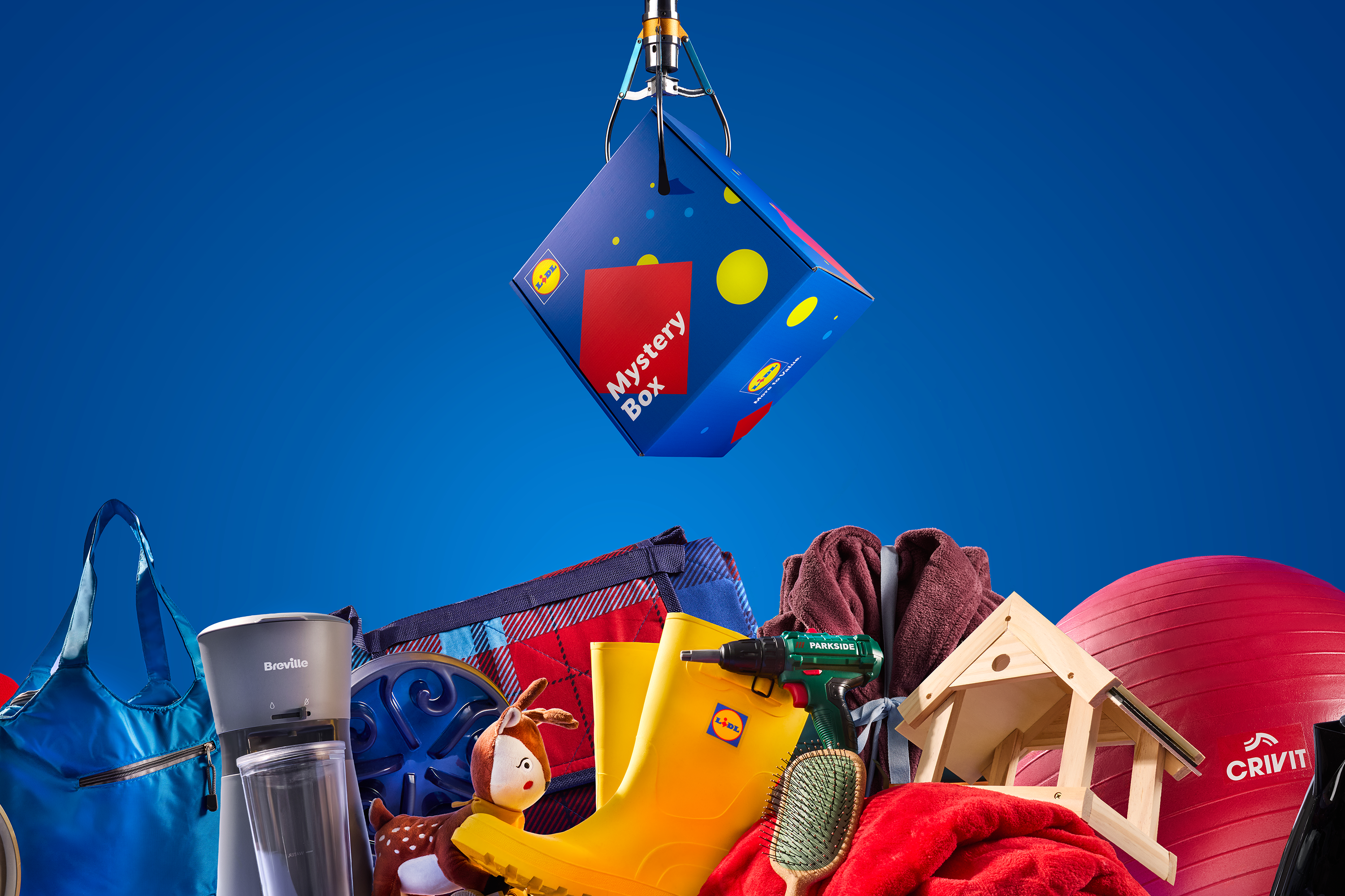 With items plucked from the middle aisle, boxes are bound to be full of eclectic fun