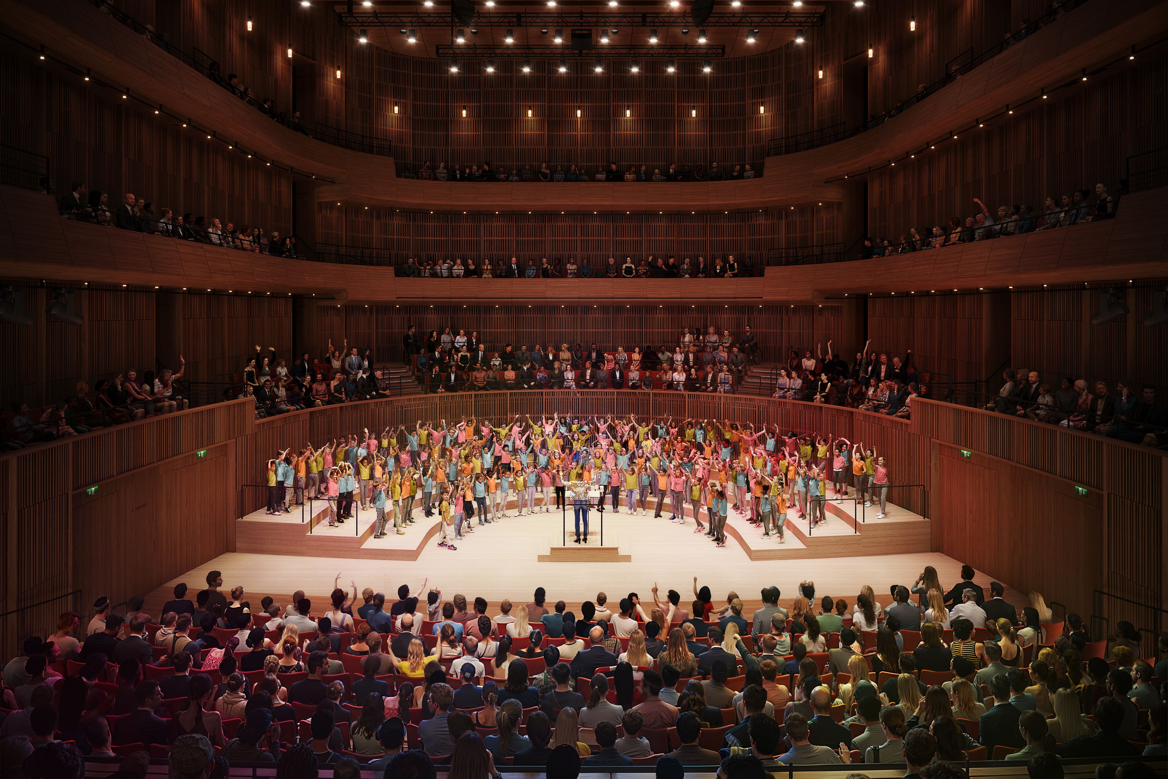 The Dunard Centre is expected to be complete by 2029 (David Chipperfield Architects/PA)