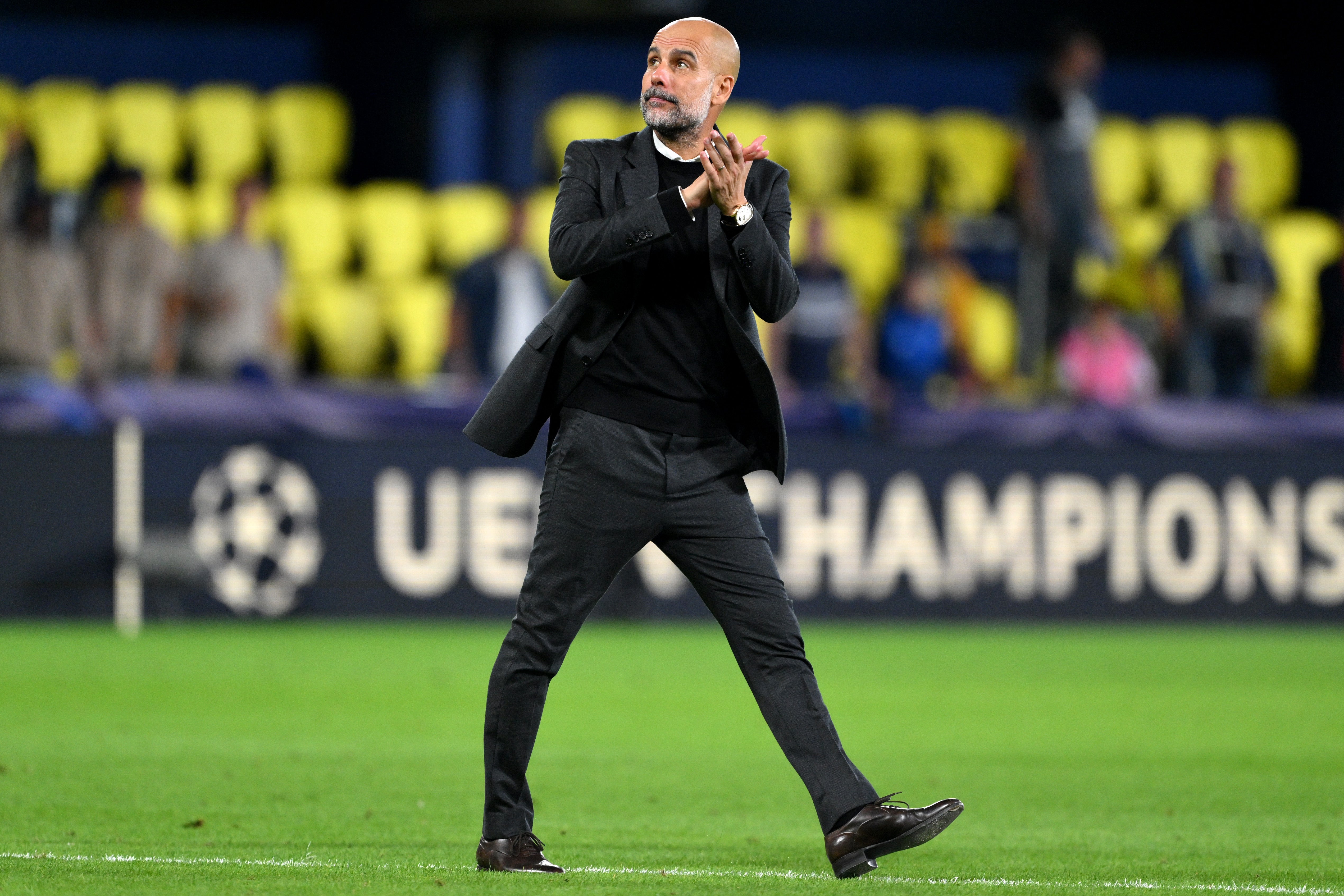 Pep Guardiola says the trip to Villa Park is 'one of the toughest away games' of the season