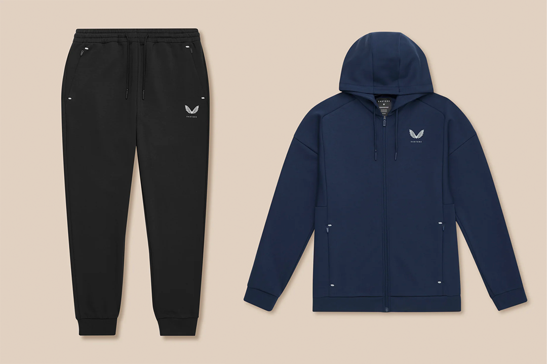 Best mens tracksuits IndyBest review Castore Travel lifestyle zip hoodie and joggers