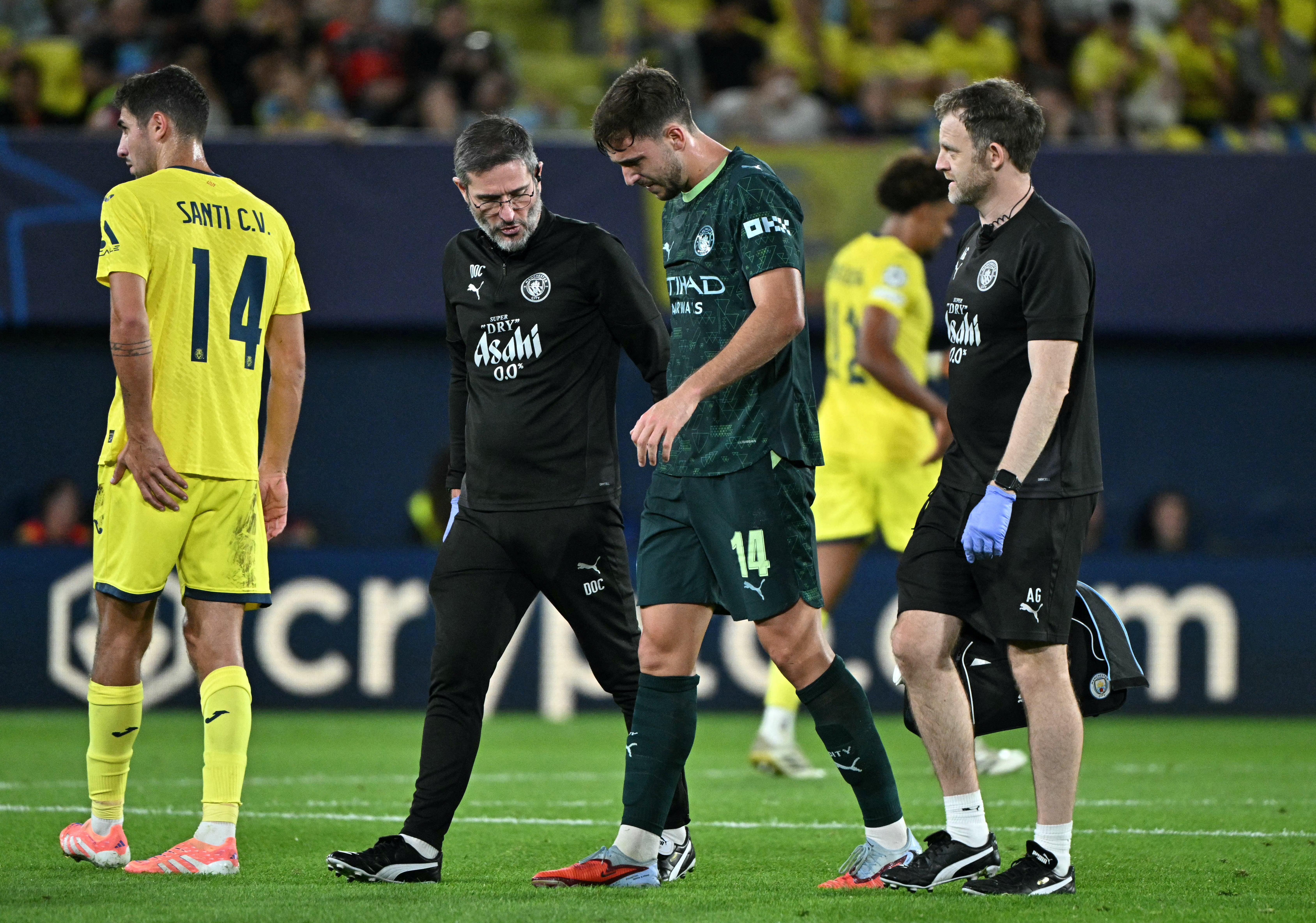 Nico Gonzalez hobbled off the pitch during the win over Villarreal and is a doubt for Sunday's match