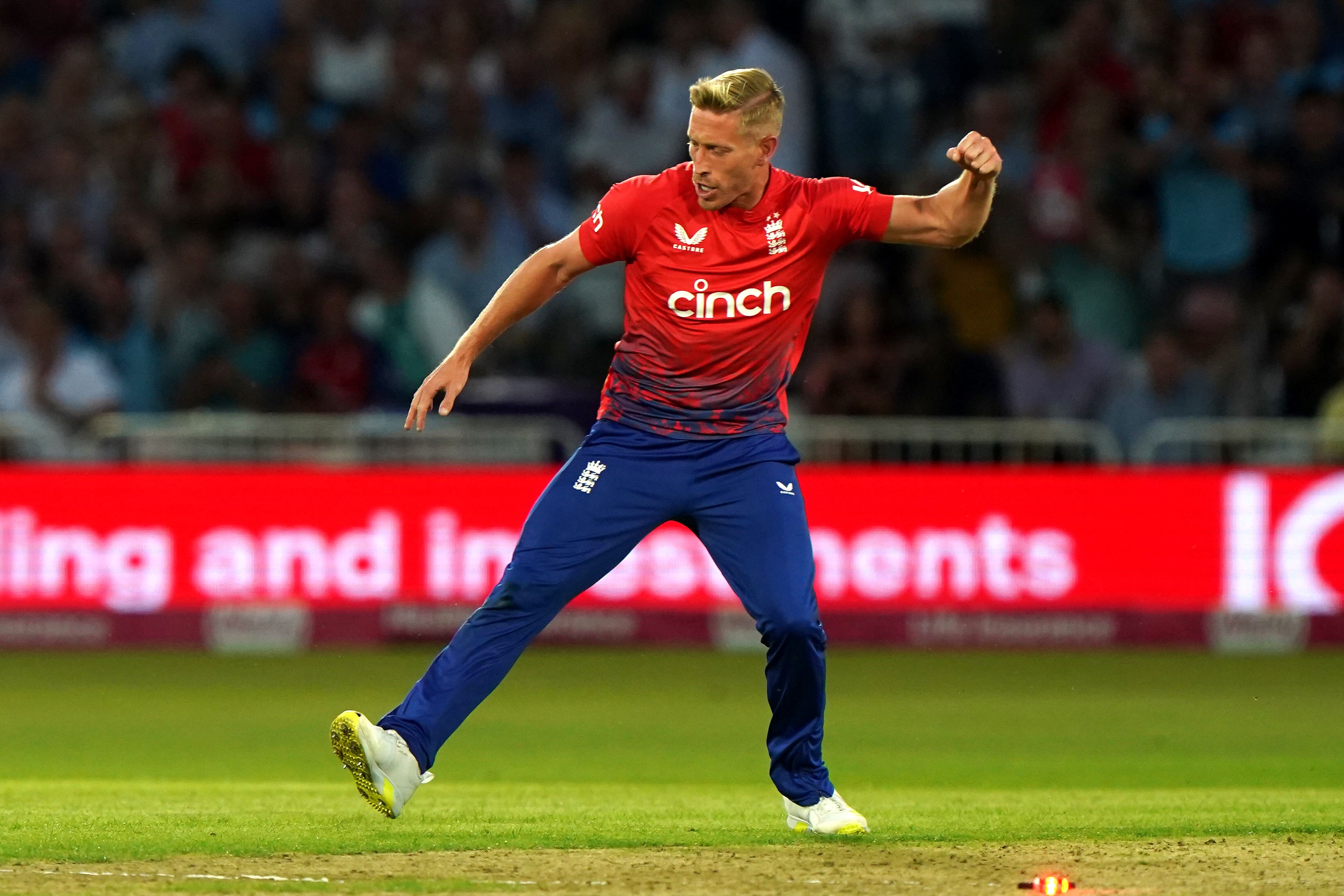 Luke Wood has played in eight of England’s last nine T20s (Tim Goode/PA)