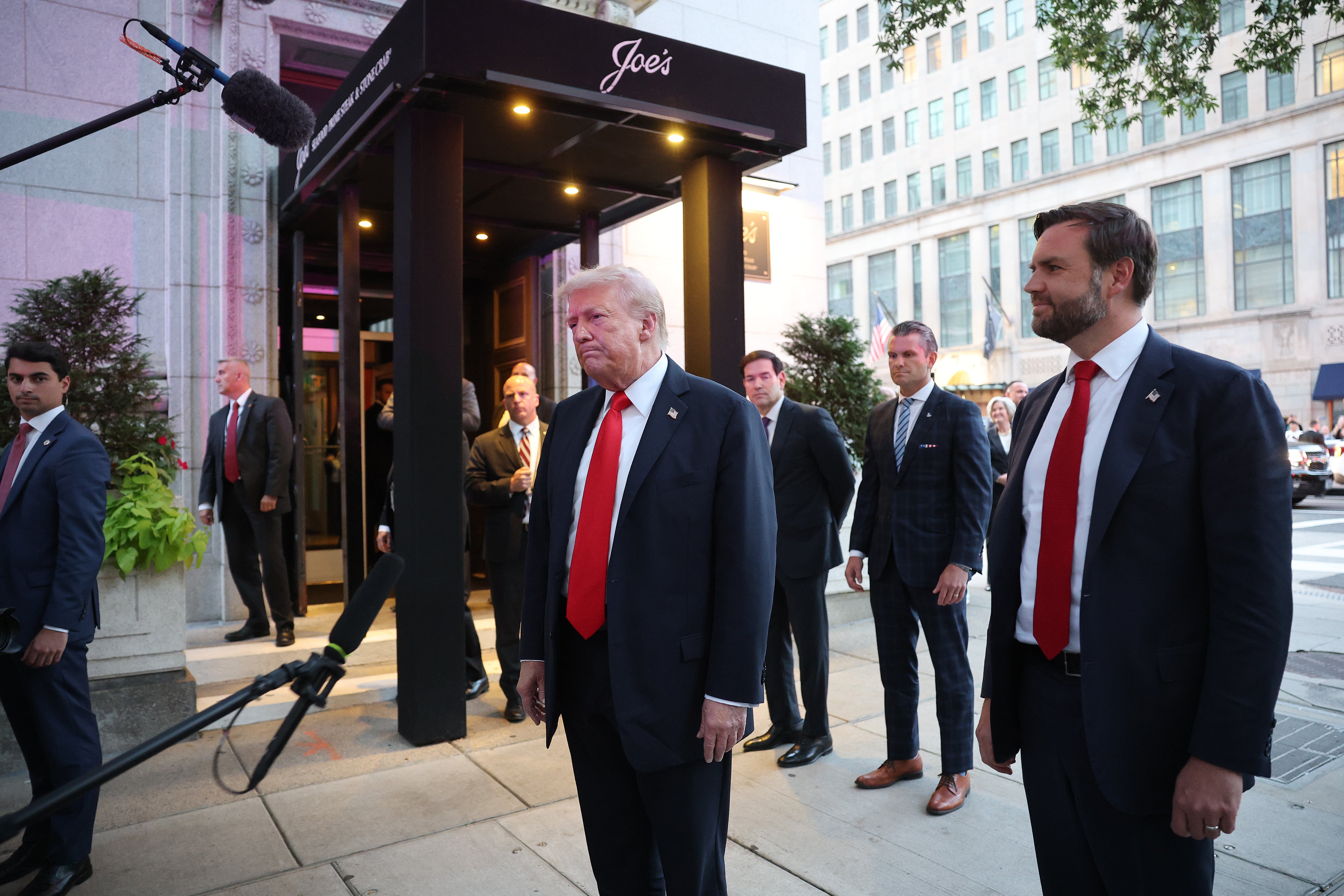 President Donald Trump’s team is reportedly still fuming about the incident last month when Code Pink protesters crashed his unannounced dinner plans in Washington, DC.
