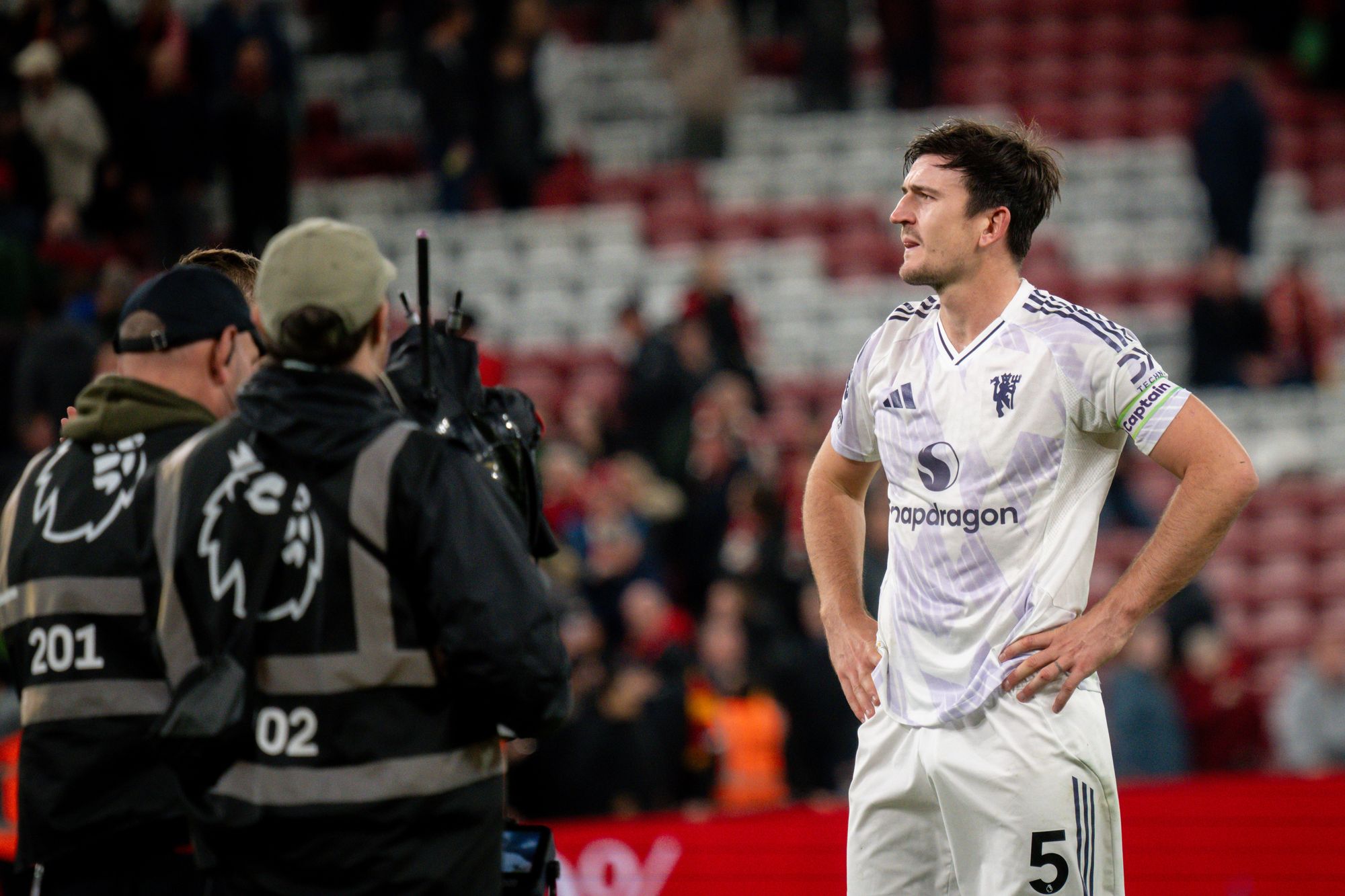 After his heroics at Anfield Harry Maguire is a doubt for the Brighton clash