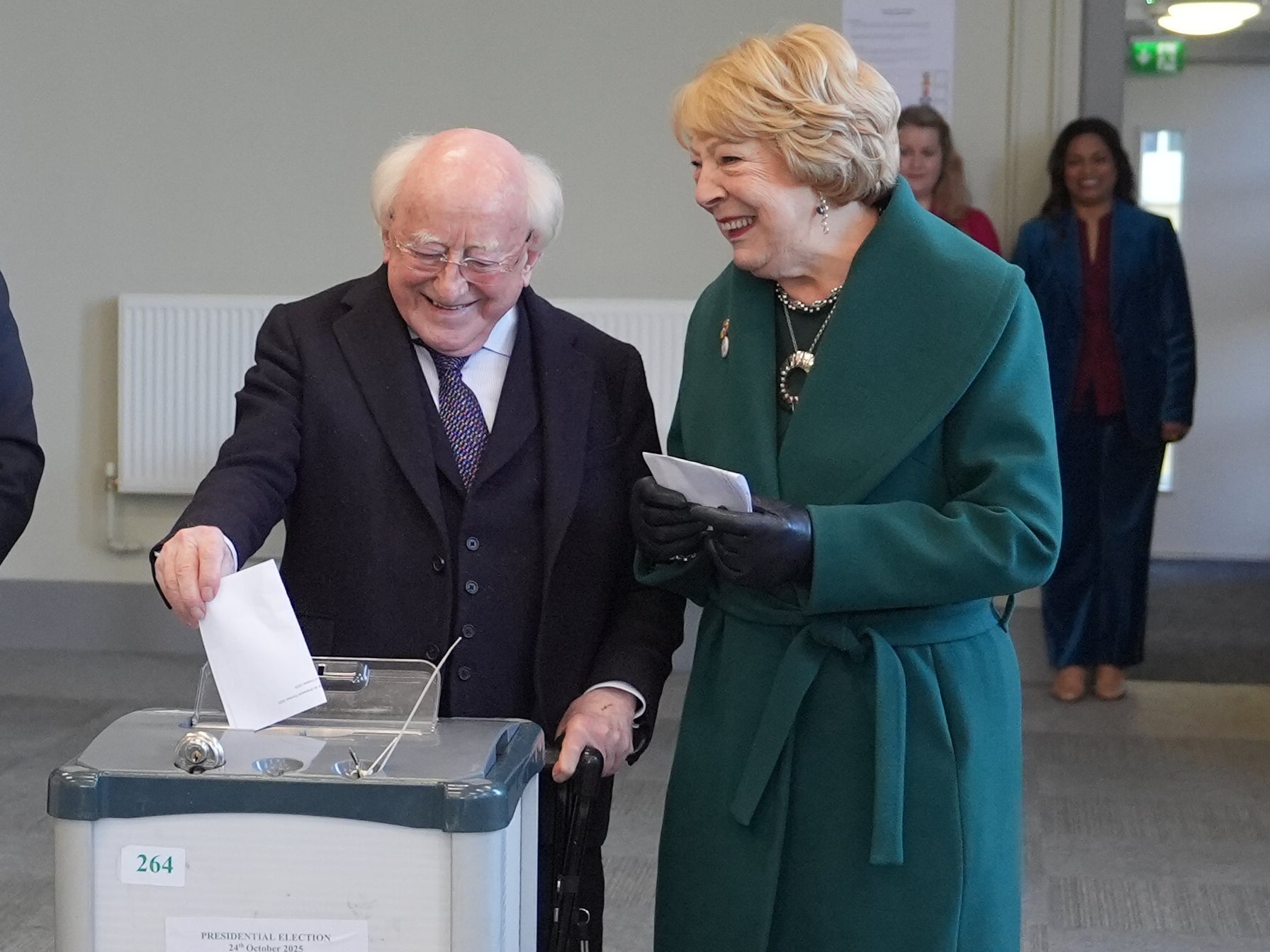 President Michael D Higgins has served the maximum two seven-year terms (Niall Carson/PA)