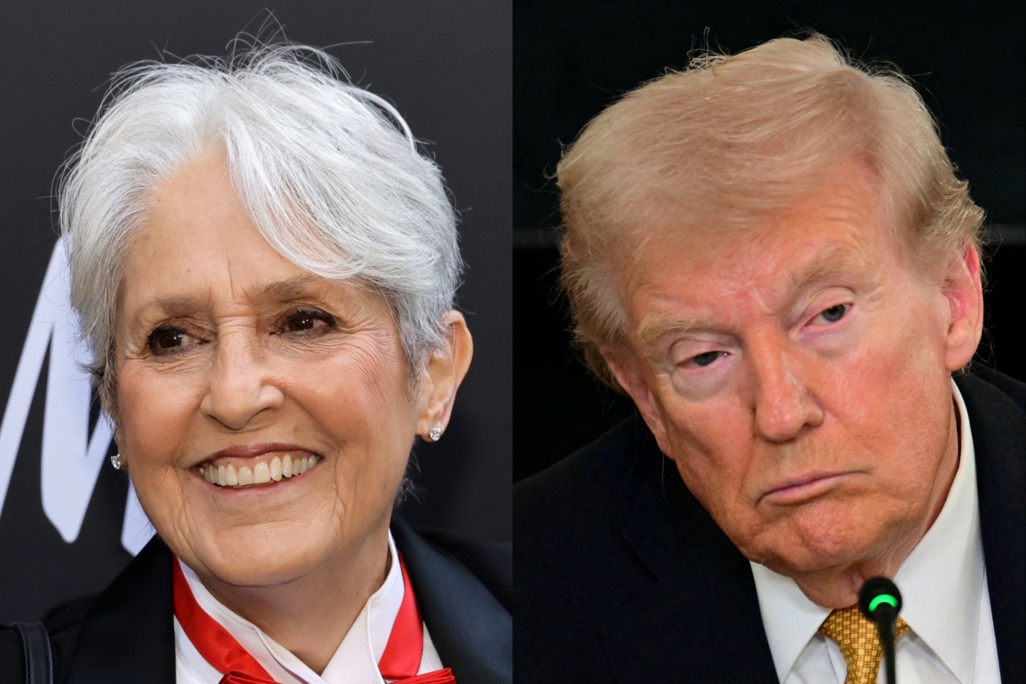 Joan Baez ‘s latest poem is about Donald Trump