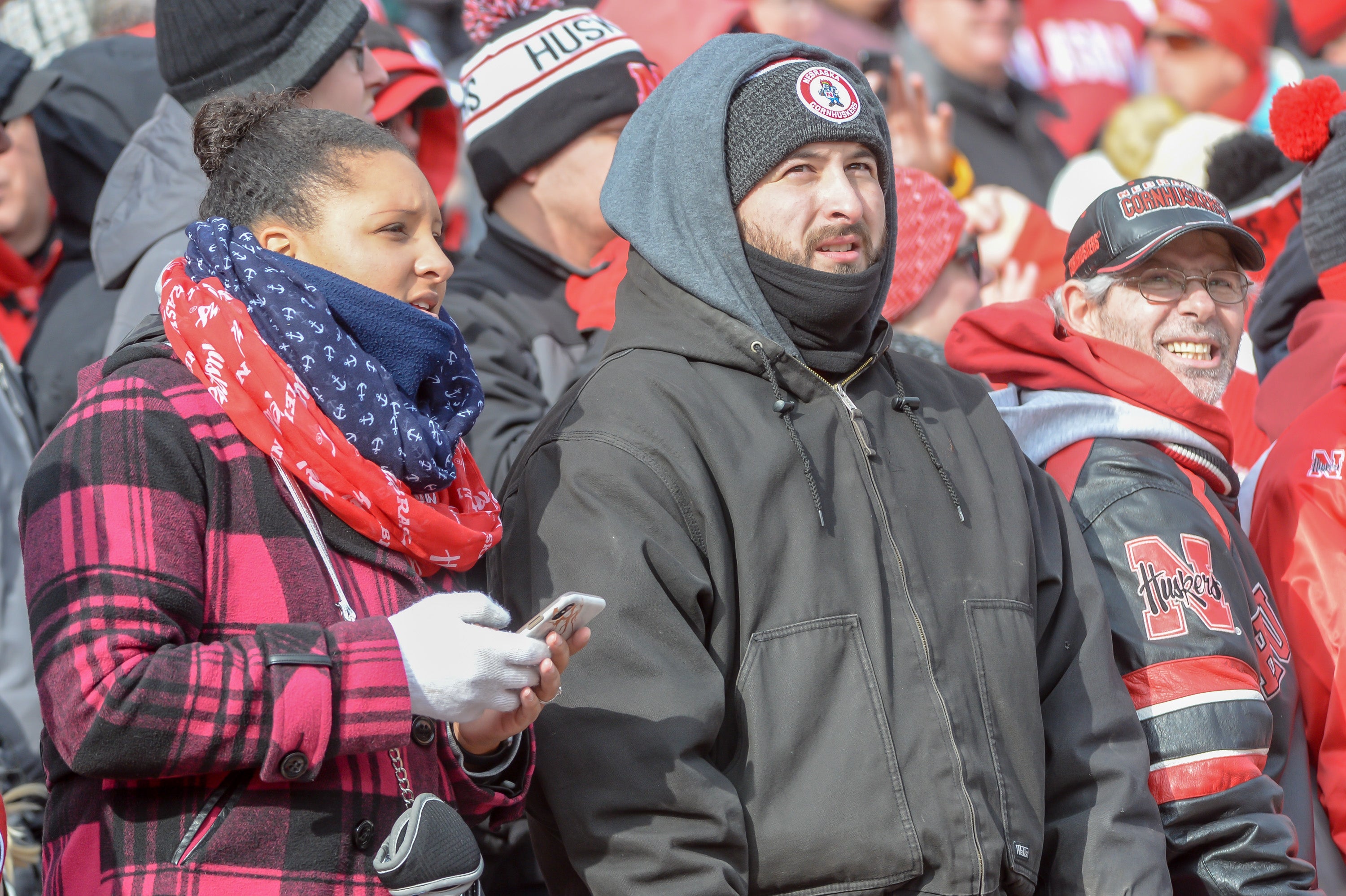 The Nebraska Cornhuskers square off against the Northwestern Wildcats in Lincoln this Saturday, with fans facing temperatures similar to Friday