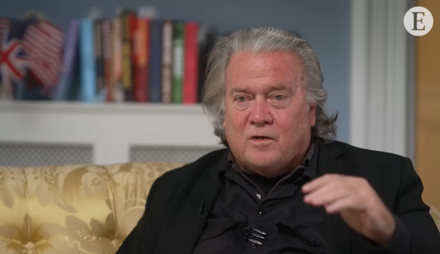 <p>Former Trump strategist Steve Bannon boasted about the lack of resistance that Trump has faced in his second term during a recent interview with The Atlantic</p>