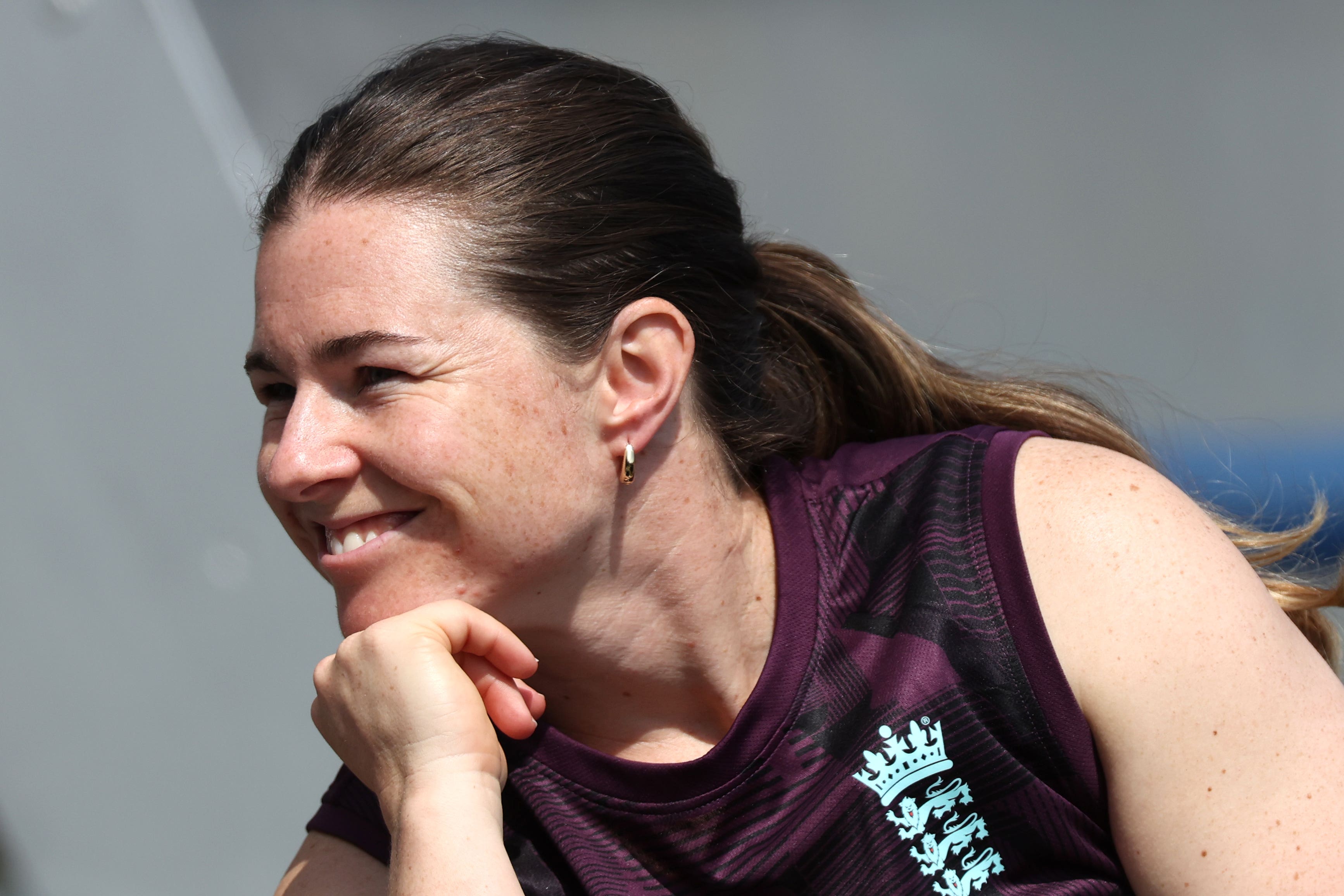 England’s Tammy Beaumont wants to end the World Cup group stage on a high (Steven Paston/PA)