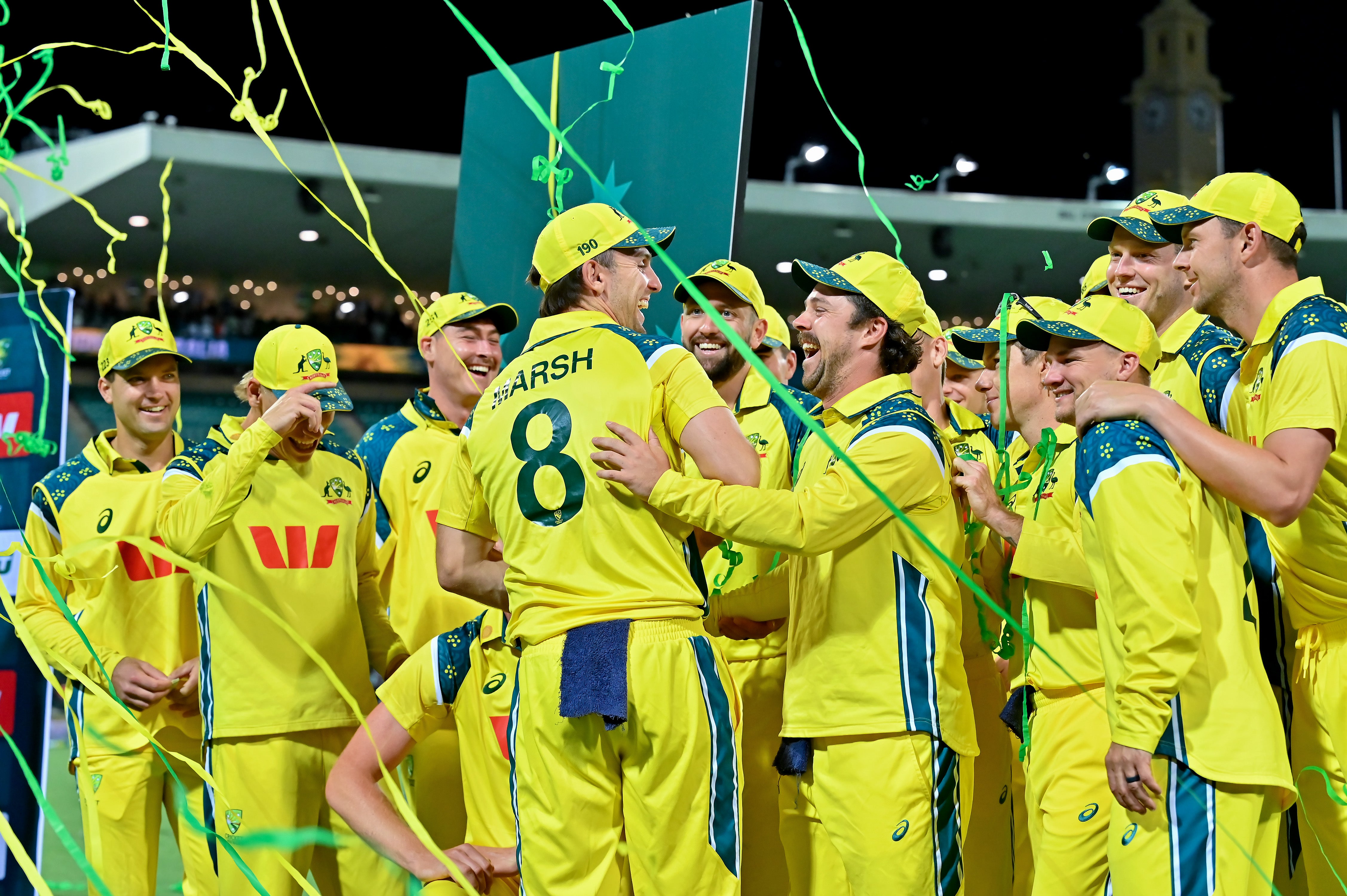 Australia still won the three-match series 2-1