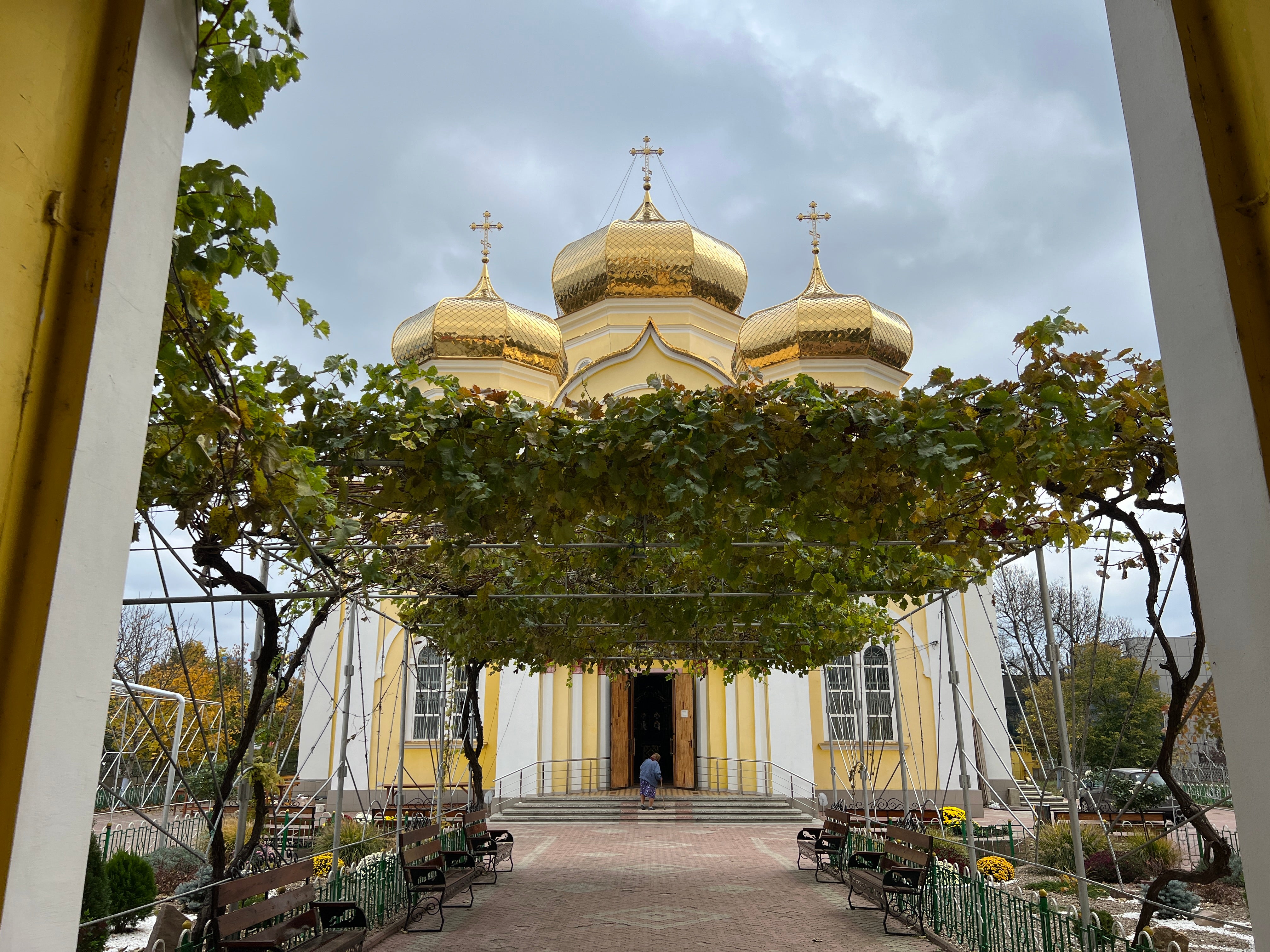 Orthodox approach: the Cathedral of St John the Baptist in Comrat