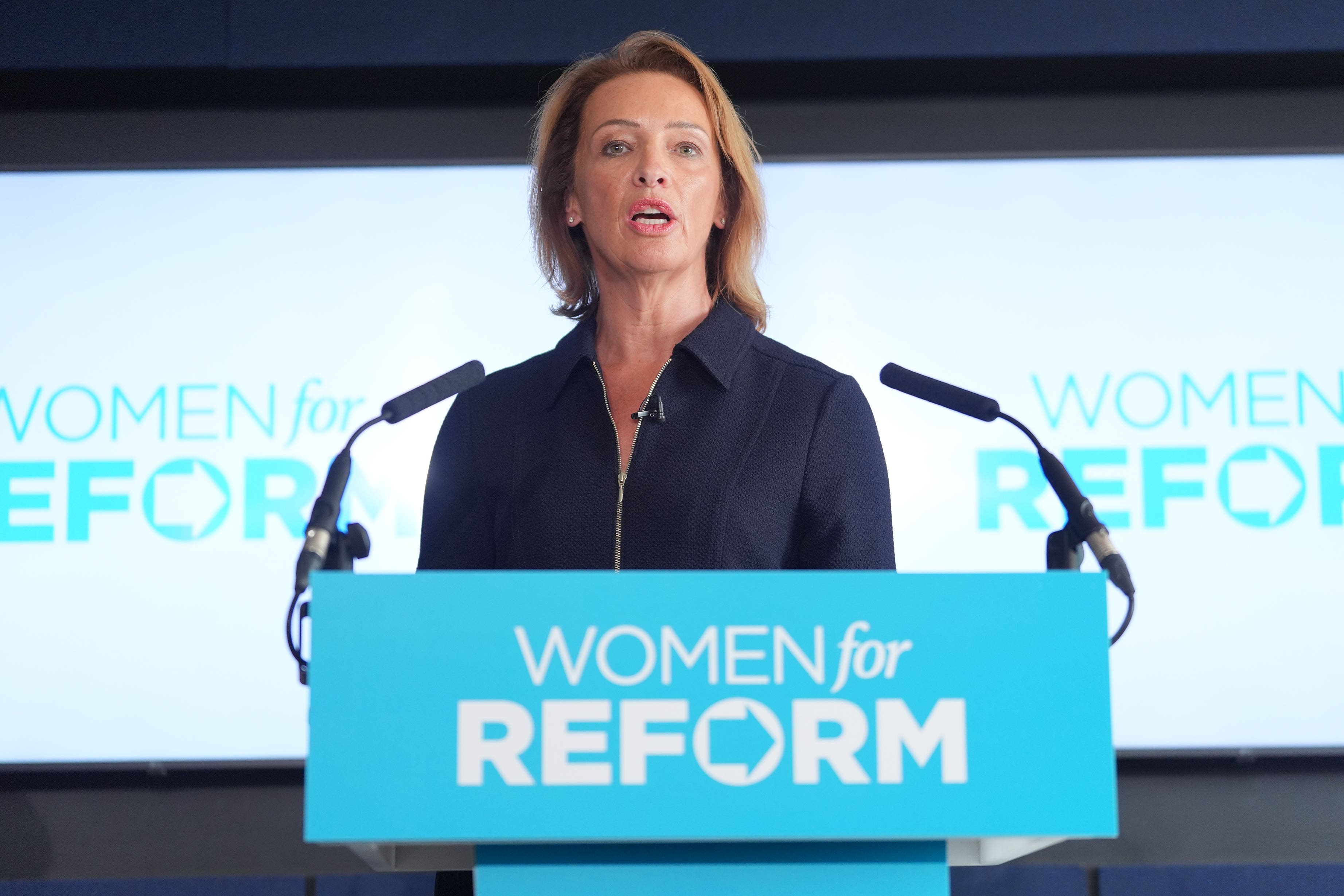 Sarah Pochin complained about adverts full of black and Asian people