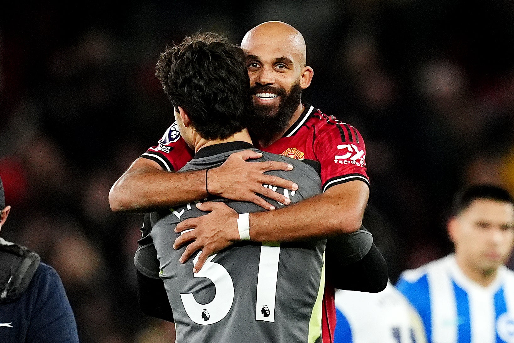 Bryan Mbeumo bagged a brace for Manchester United