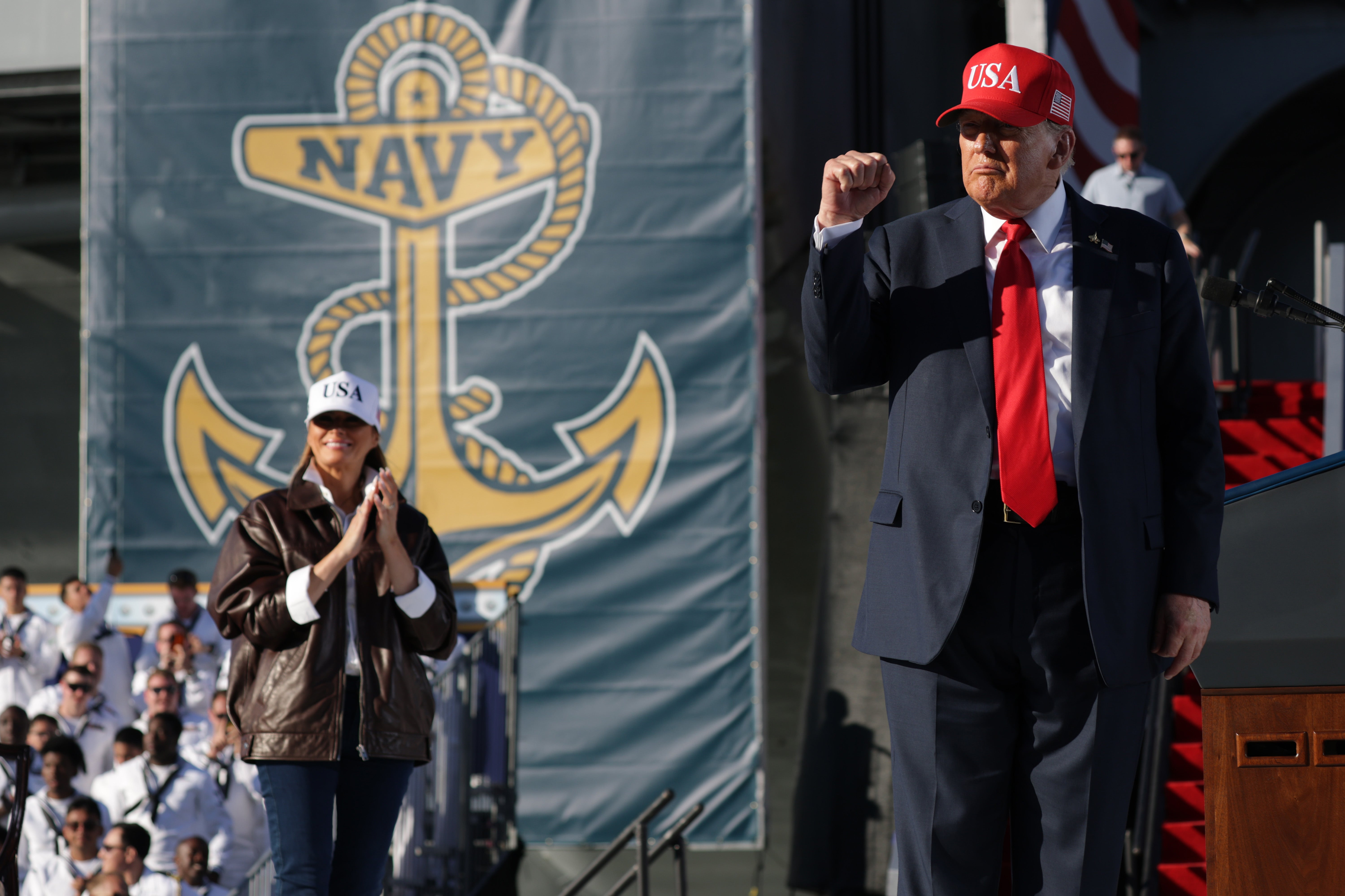 President Donald Trump wants a new fleet of warships called the ‘Golden Fleet’ to combat the threat from China, according to a report
