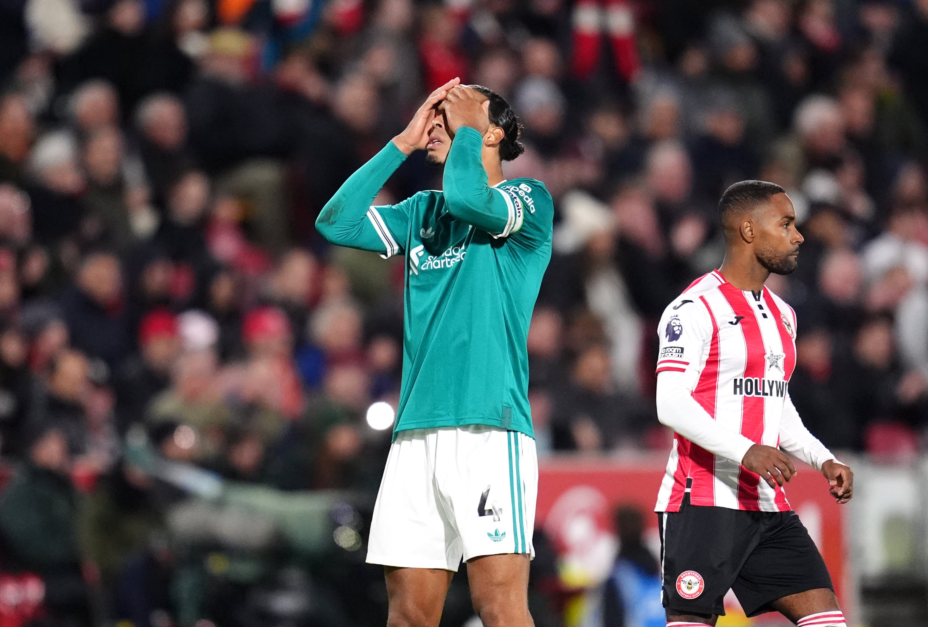 Liverpool’s Premier League title defence already appears in tatters